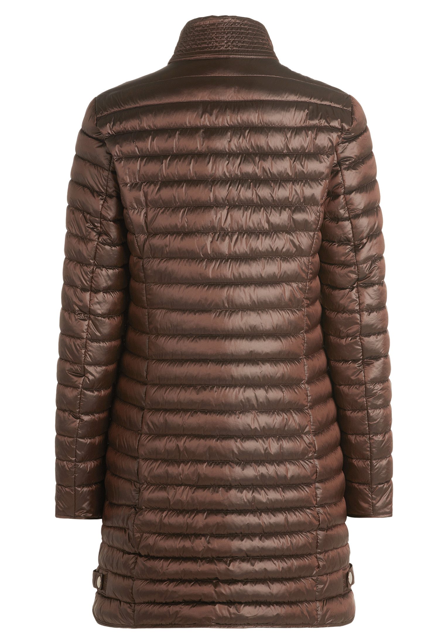 Cartoon Steppjacke Damen mit Reißverschlusstaschen