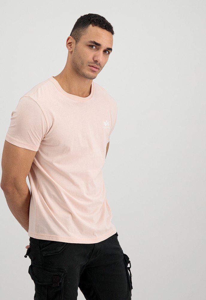 Alpha Industries T-Shirt Backprint T pink