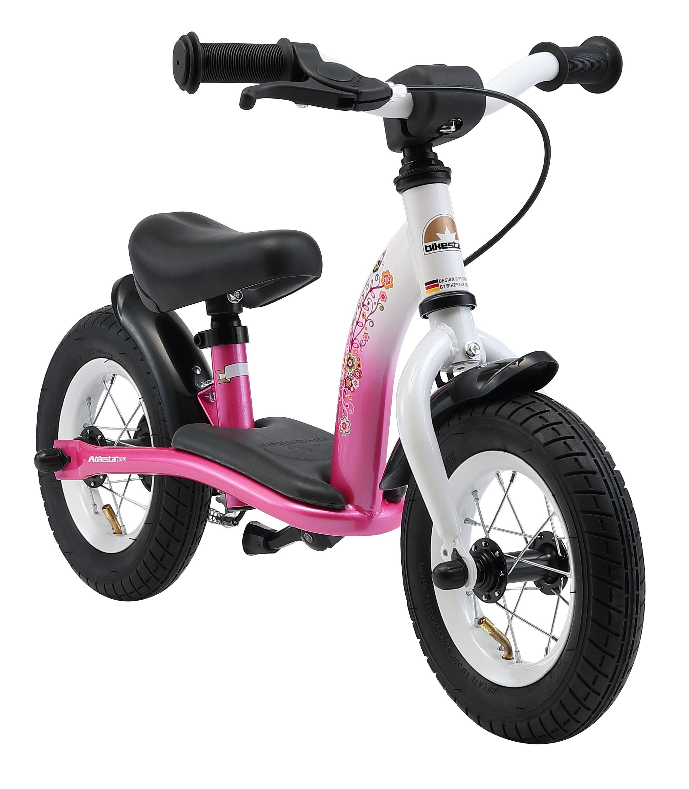 Bikestar Laufrad BIKESTAR Kinderlaufrad Classic ab 2 Jahre mit Bremse 10 Zoll, BIKESTAR Kinder