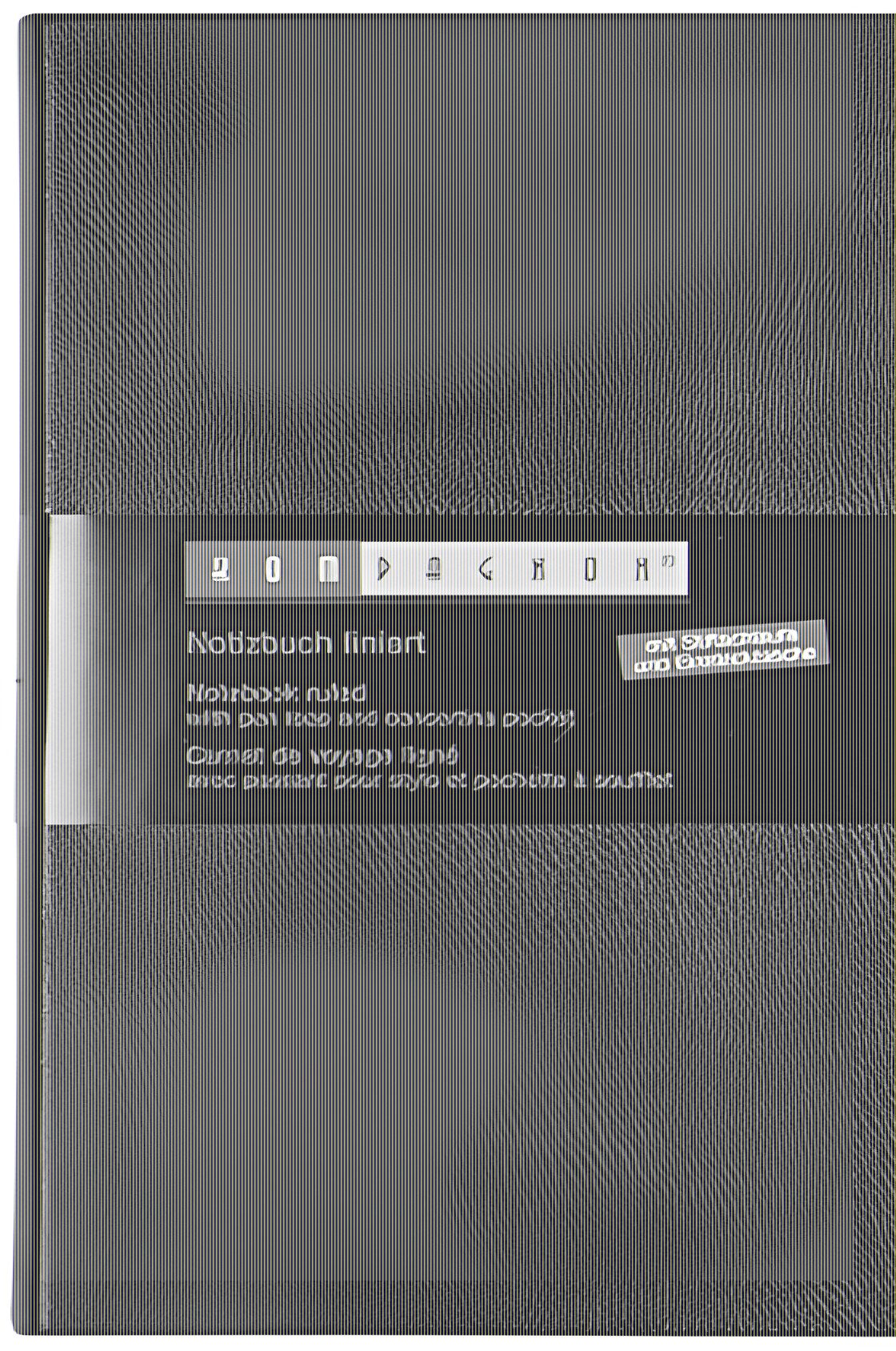 BRUNNEN Notizbuch BRUNNEN Notizblock Notizbuch Kompagnon mit Gummizug, 80 g/qm, A5