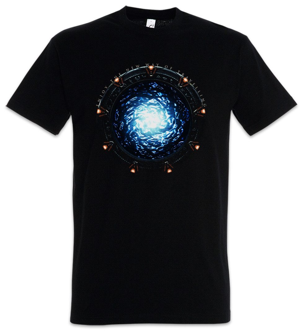 Urban Backwoods Print-Shirt Star Portal Herren T-Shirt Movie SG 1 Atlantis günstig online kaufen
