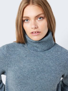 Noisy may Strickpullover Basic Rollkragen Strickpullover NMFRIVA 6471 in Grau