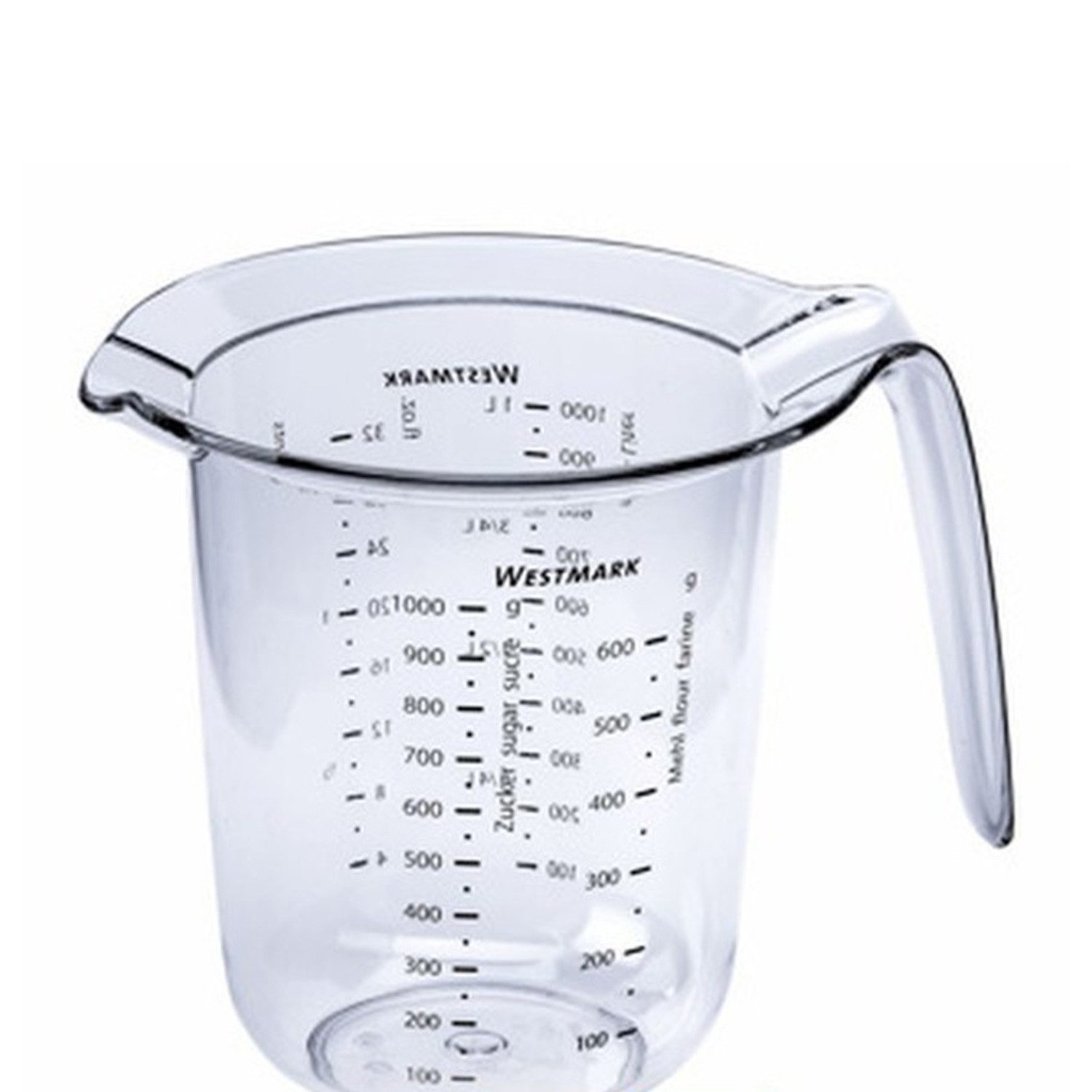 WESTMARK Messbecher Westmark 30652270 Messkanne 1,0 Ltr., SAN, (1-St)