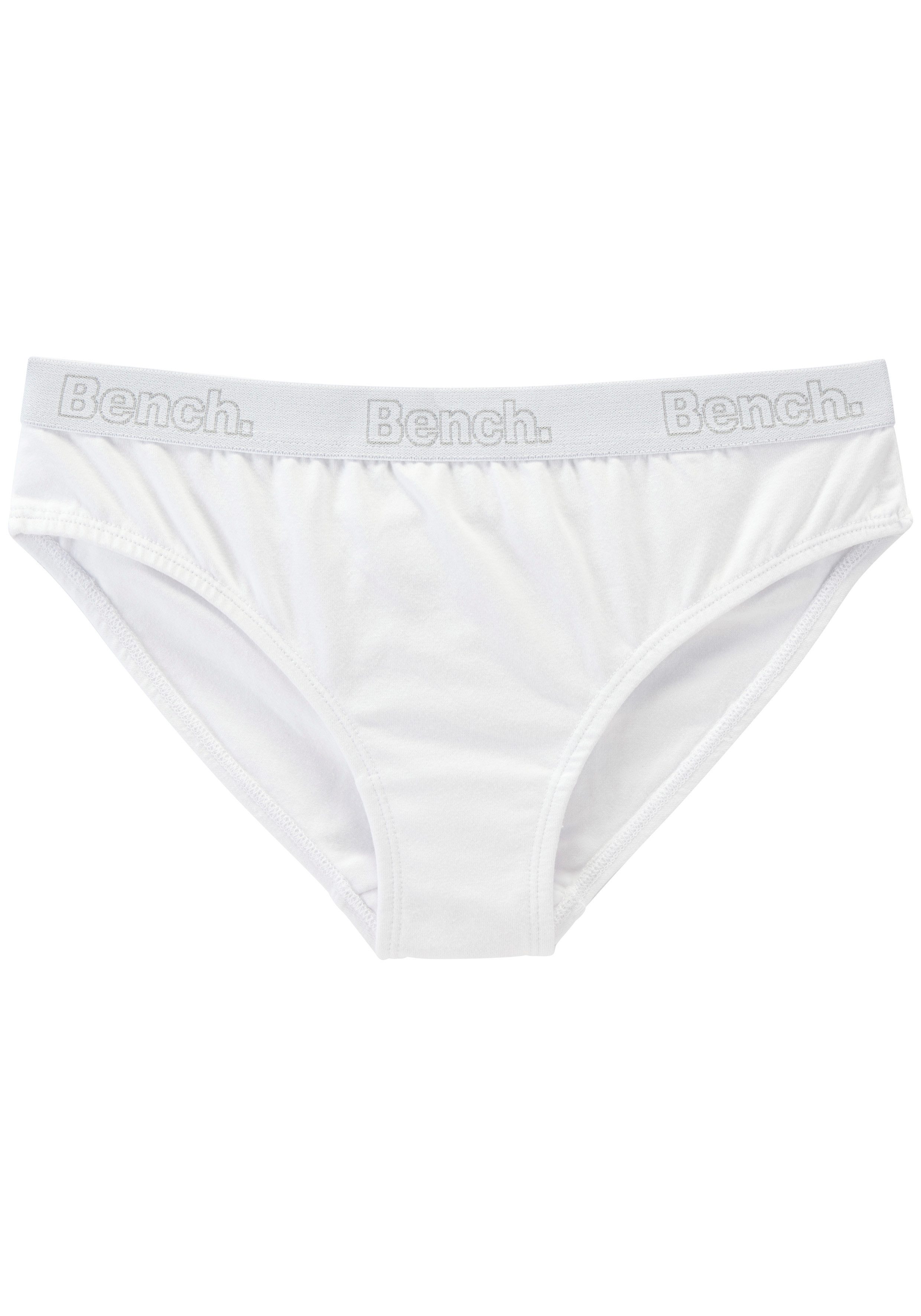 Bench. Slip (Packung, 4-St) Mädchen - mit weichem Logo-Bündchen