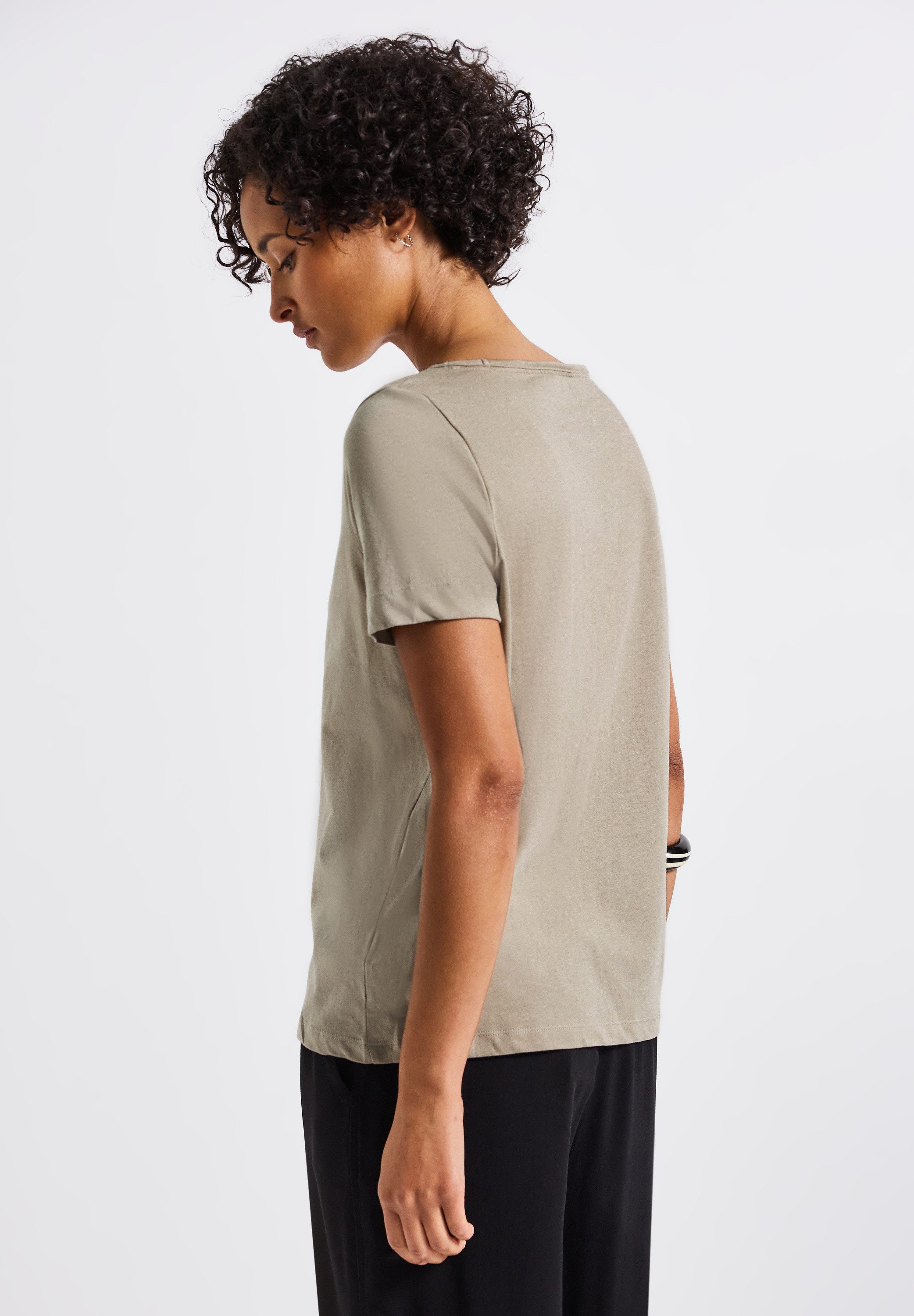 STREET ONE T-Shirt, mit Rundhalsausschnitt günstig online kaufen