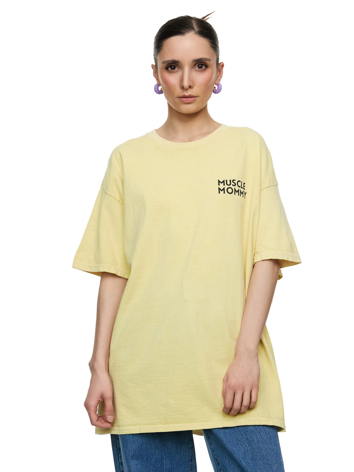 Worldclassca T-Shirt Worldclassca Oversized Print MUSCLE günstig online kaufen