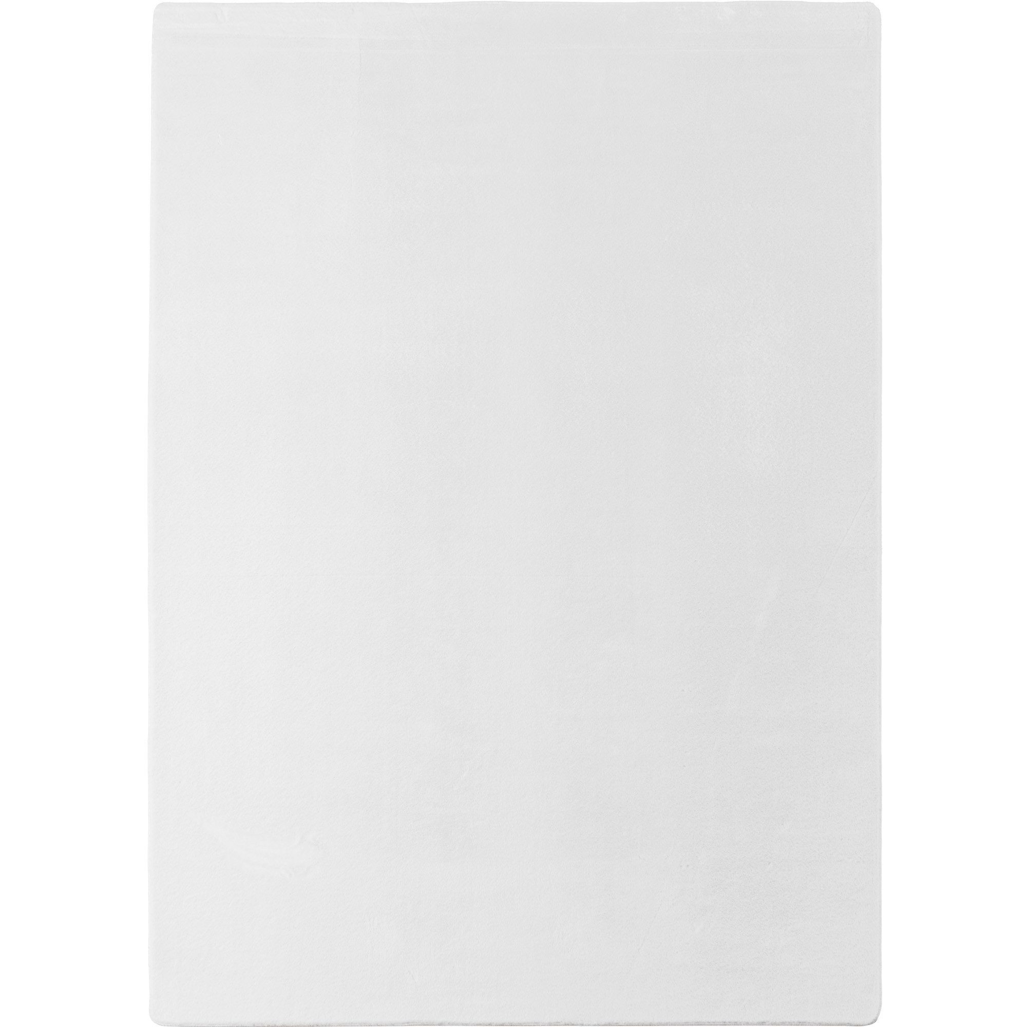 KADIMA DESIGN Teppich Kurzflor Unifarben Polyester Antirutsch Wohnzimmer Teppich, Rund, Höhe: 13 mm, Maschinenwäsche, Rücken aus Filz/Anti-rutsch, Gekettelt, 80x80cm
