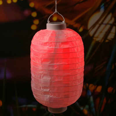 MARELIDA LED Lampion »LED Solar Lampion Flammeneffekt RGB Farbwechsel Gartenlampion Balkon Terrasse«