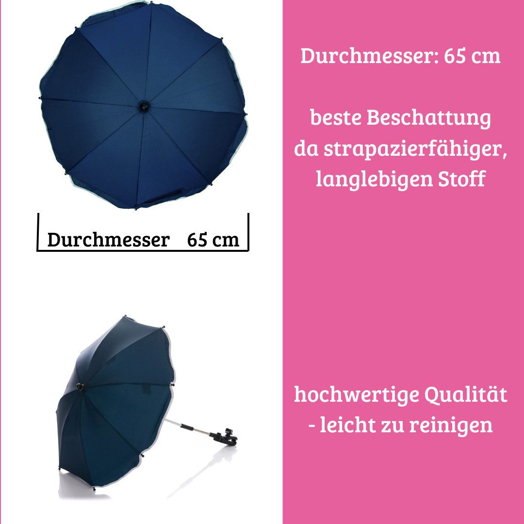 Thumbnail - Fillikid Kinderwagen-Sonnenschutzhülle Sonnenschirm Standard UV-Schutz 50+ ​Exklusiv