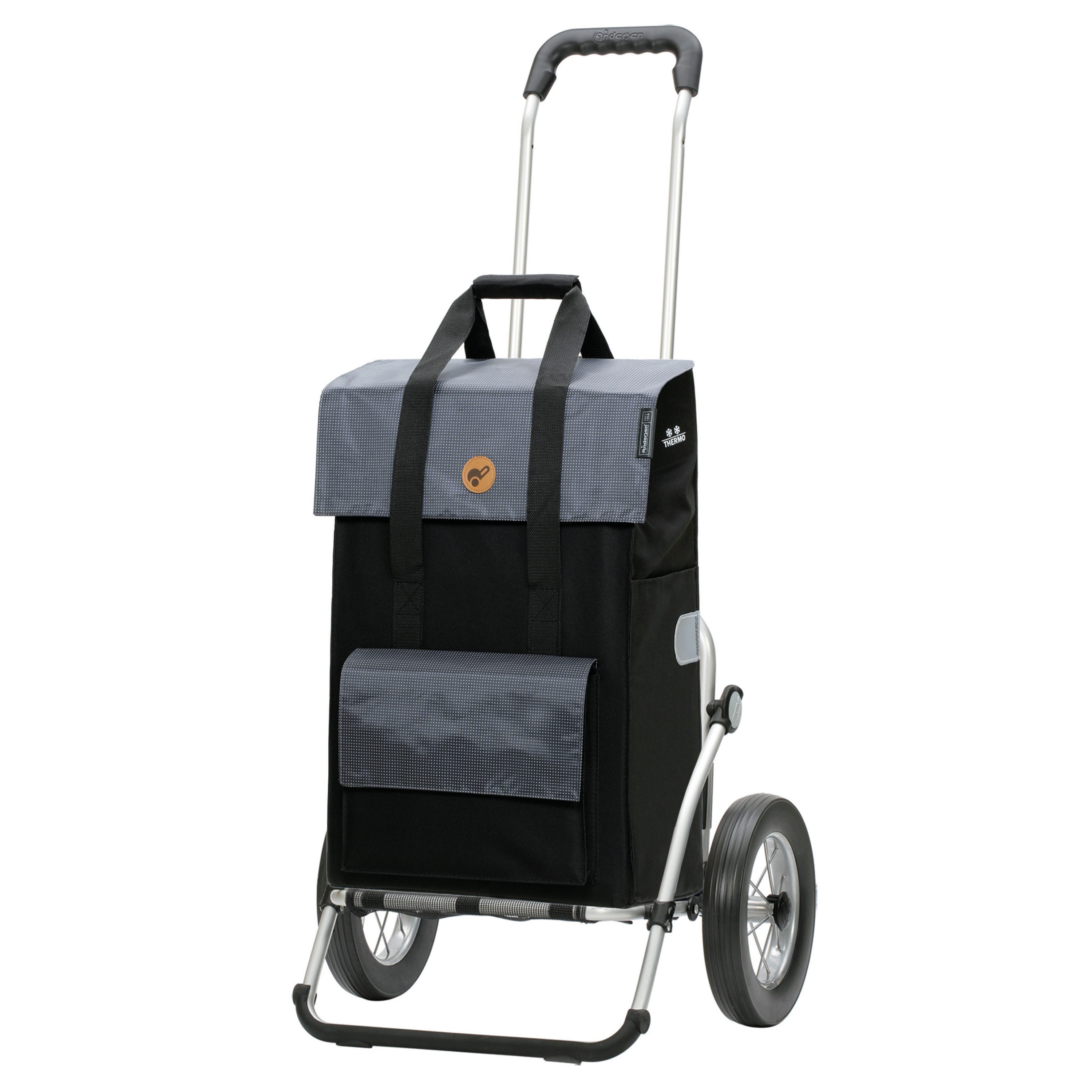 Einkaufstrolley Royal Shopper Vektor grau