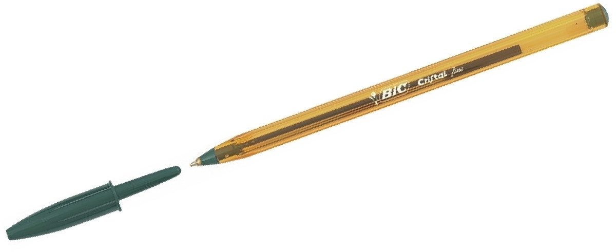 BIC Kugelschreiber Kugelschreiber Cristal fine grün (50 Stück)