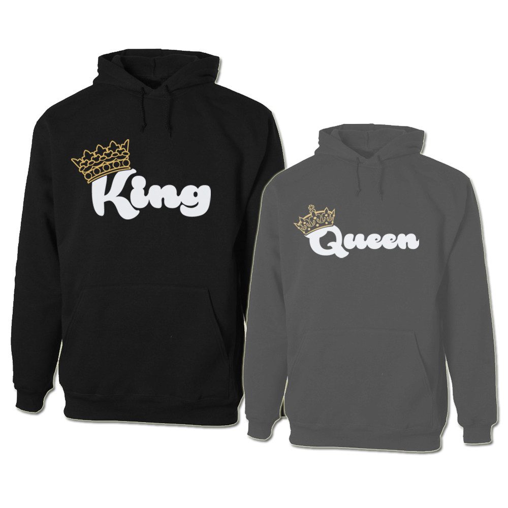 G-graphics Hoodie King & Queen (Partner- günstig online kaufen