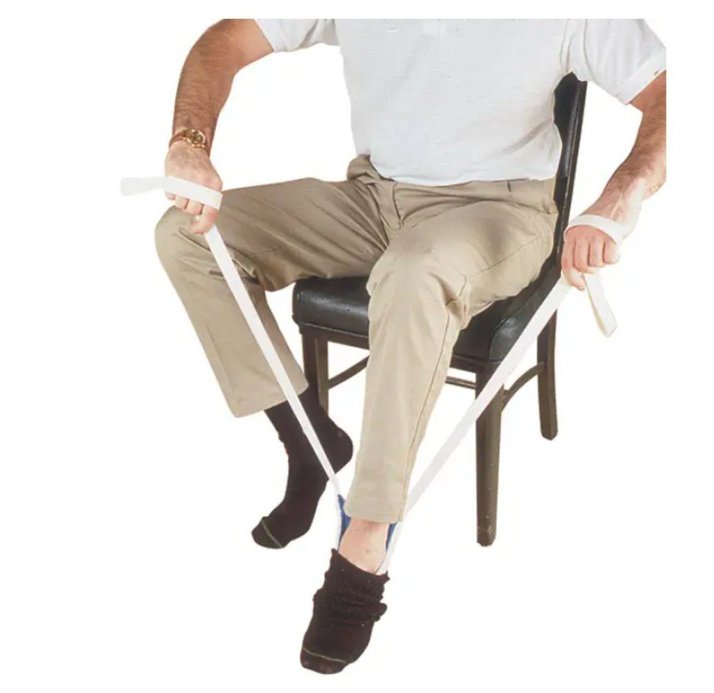 DocMed Anziehhilfe Socken- und Strumpfanziehhilfe, Einzelartikel, 1-tlg., Alltagshelfer, einfache Anwendung