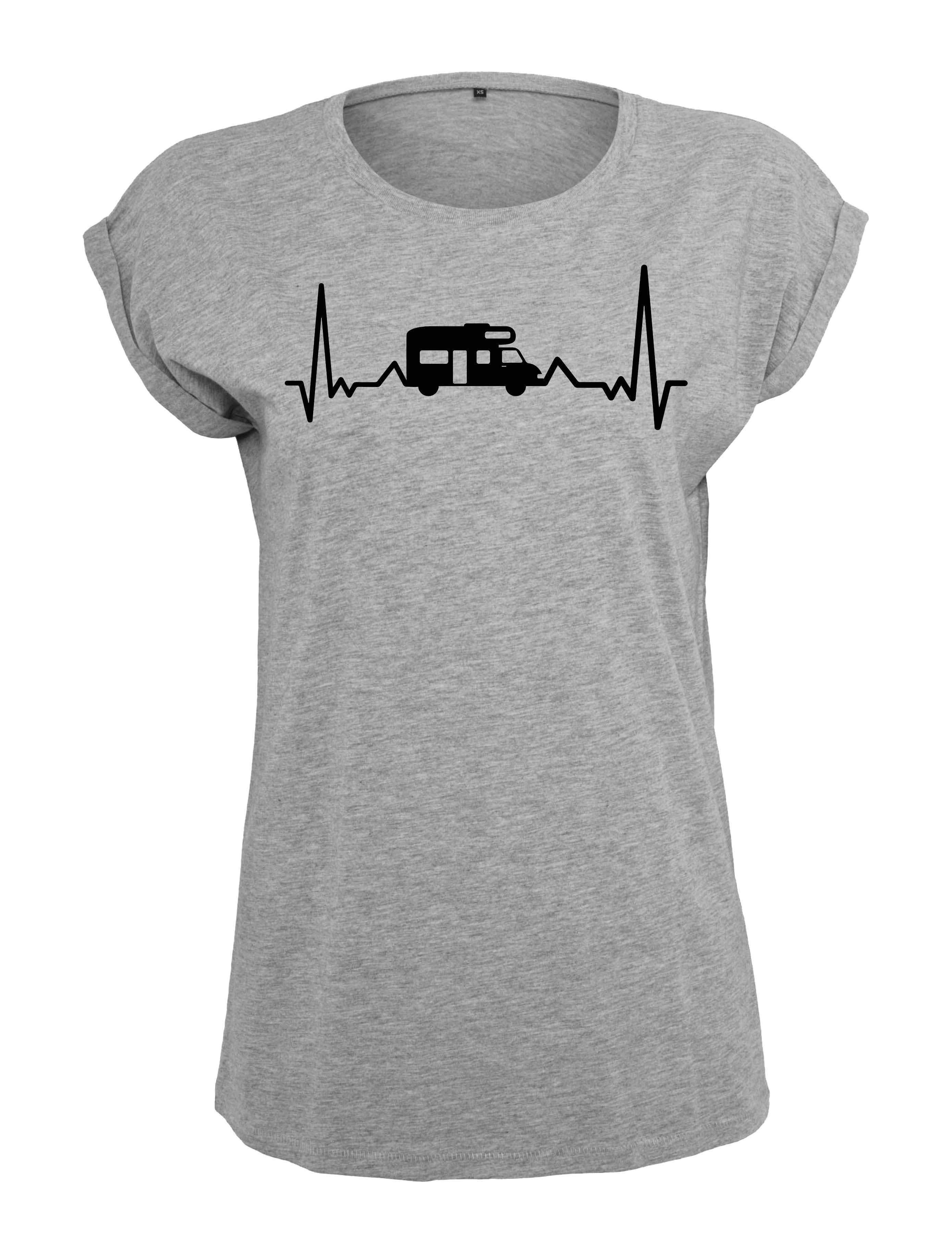 Youth Designz Print-Shirt "Heart Beat Camping" günstig online kaufen