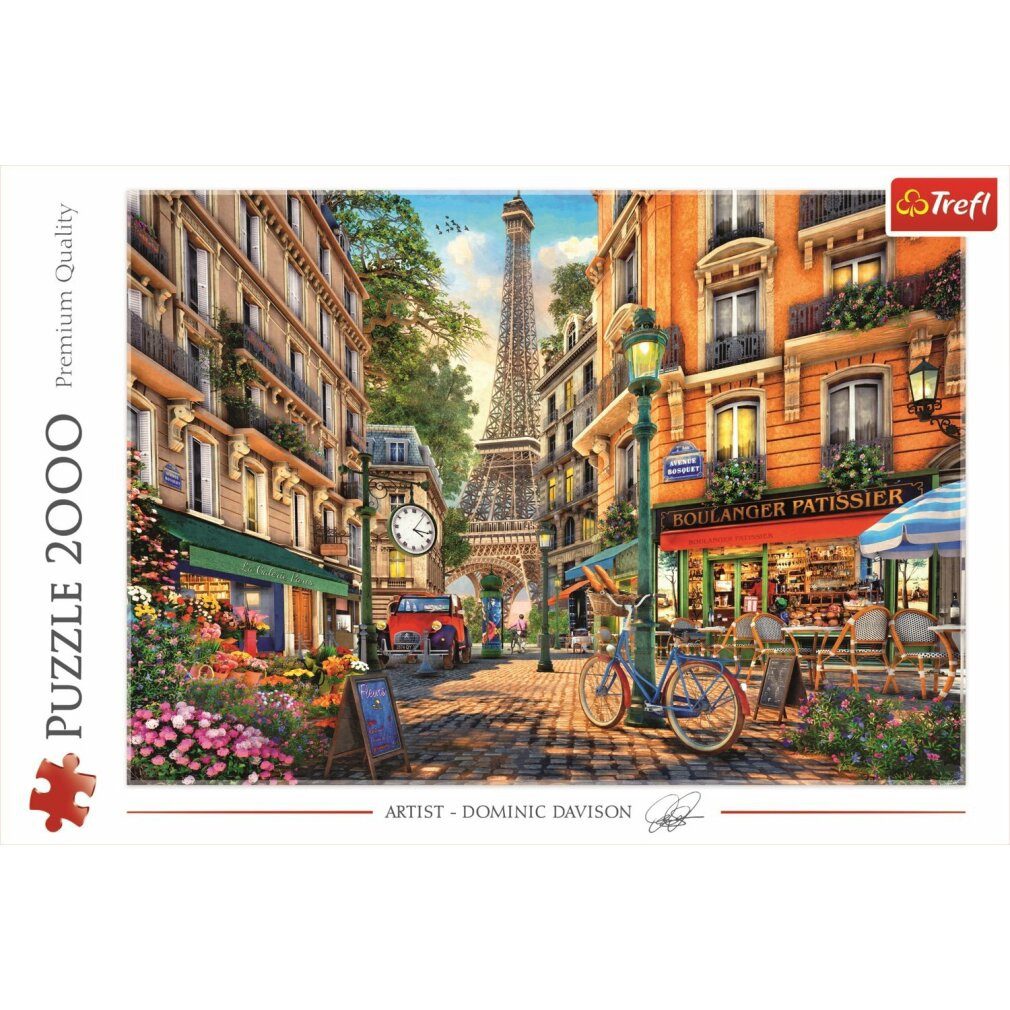 Trefl Puzzle Puzzle Nachmittag in Paris 2000 Teile, Puzzleteile günstig online kaufen