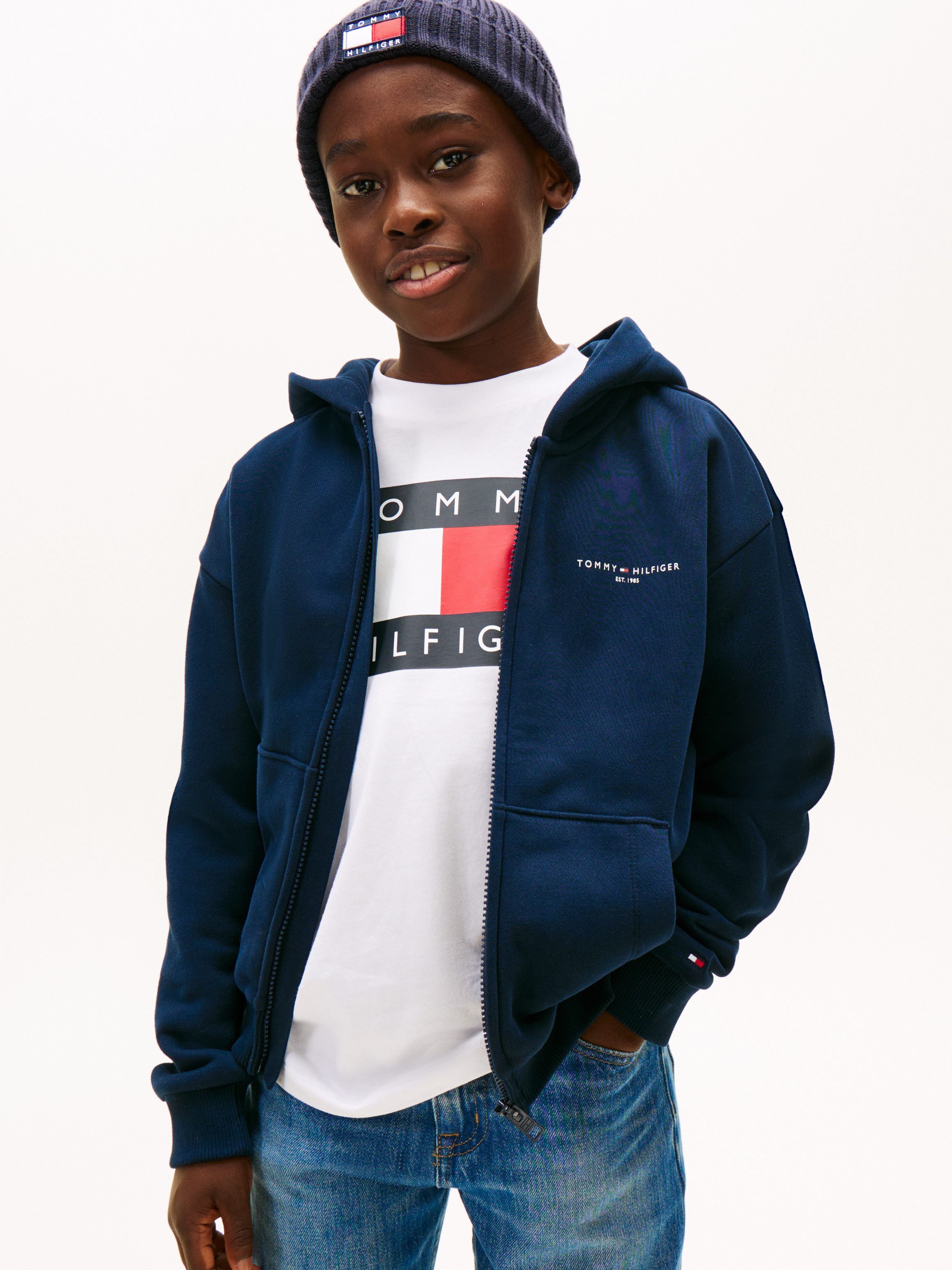 Tommy Hilfiger Sweatjacke Regular fit, für günstig online kaufen