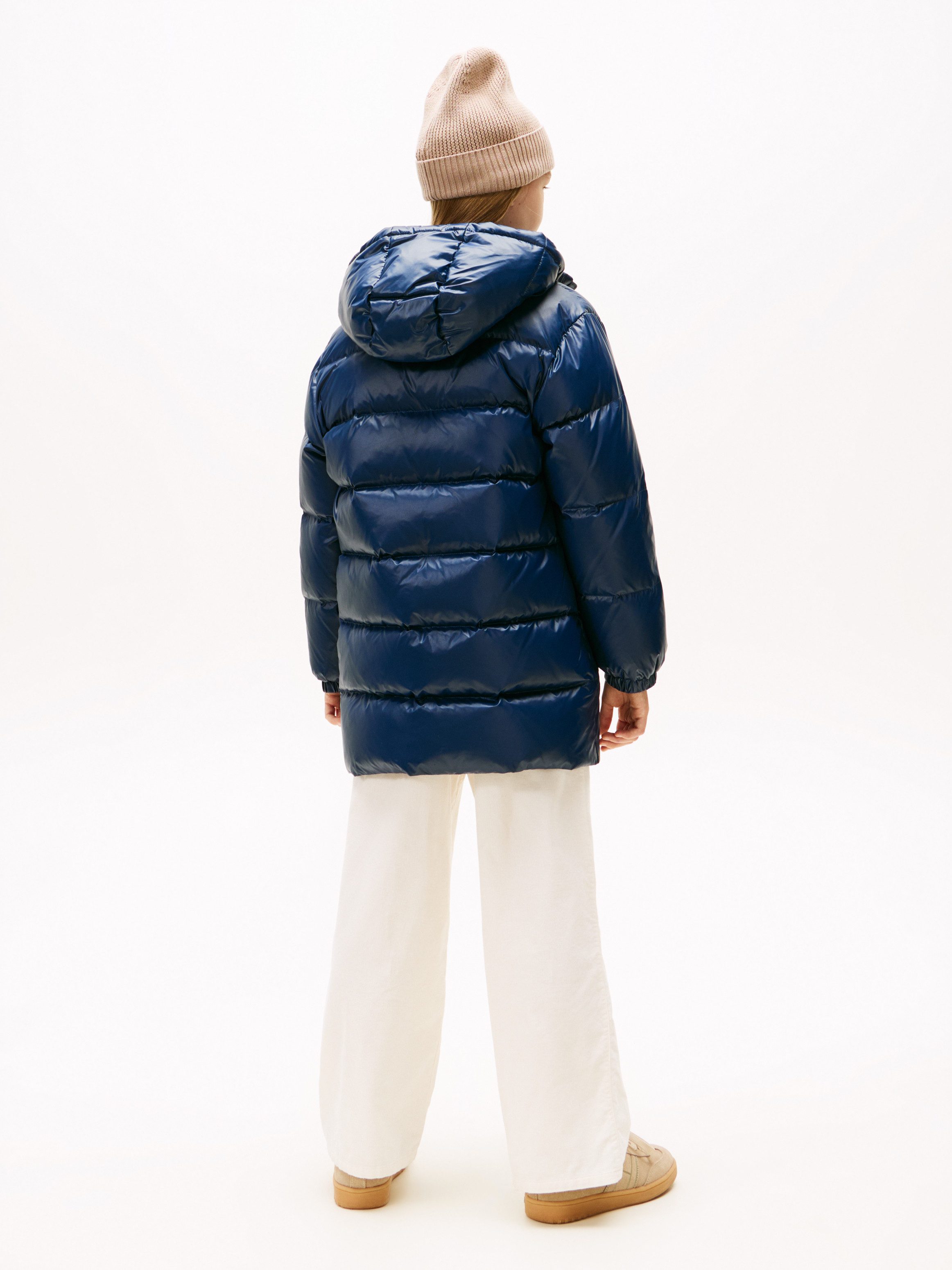 Tommy Hilfiger Steppjacke ESSENTIAL LONG DOWN JACKET Kinder bis 16 Jahre