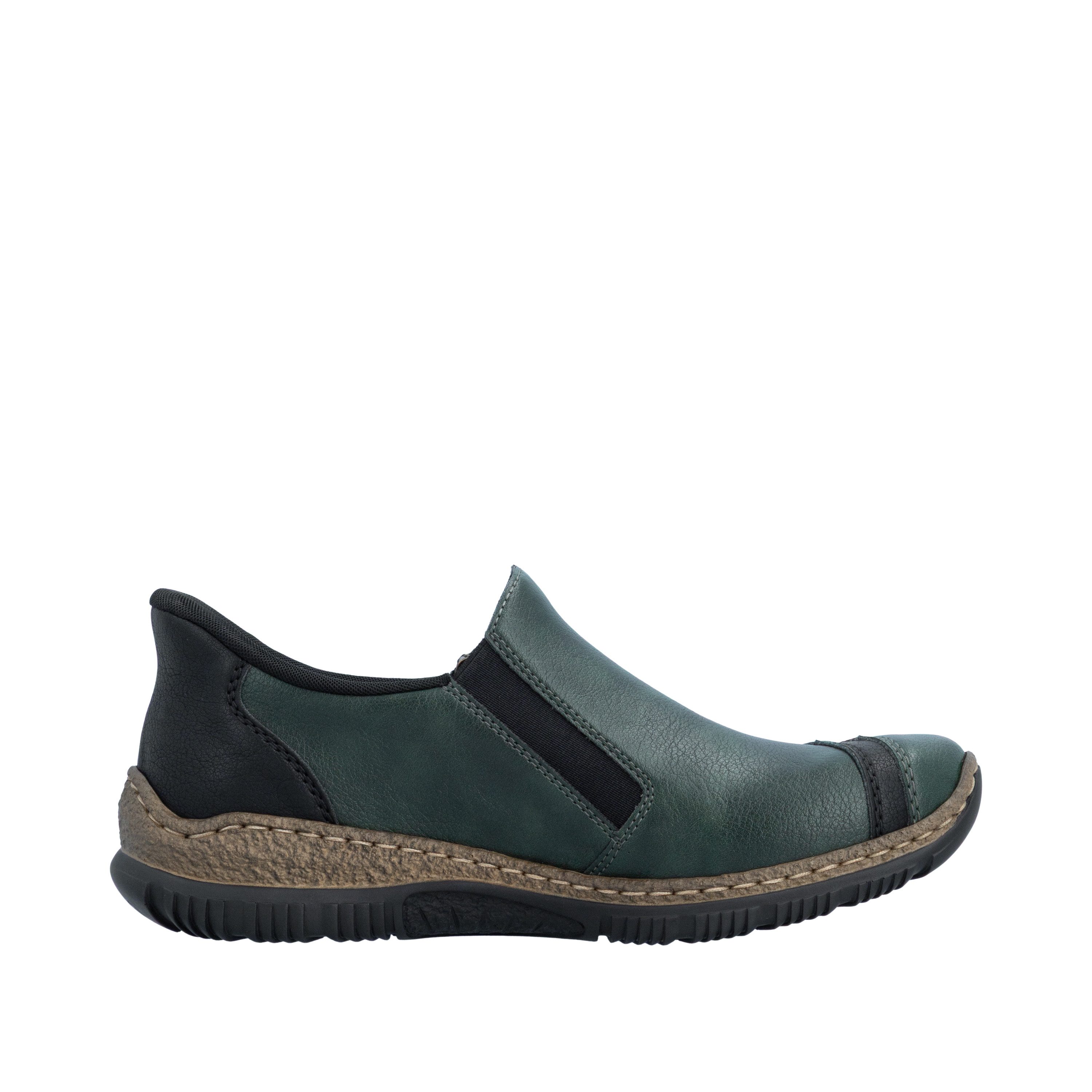 Rieker Ready2GO Slipper Casual-Halbschuh mit Reißverschluss und Stretcheinsatz – Bild 5 von 5