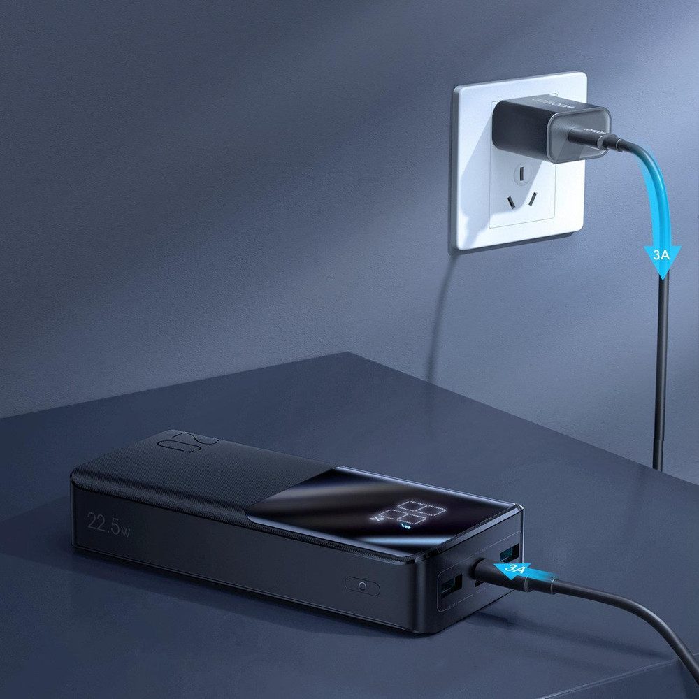 JOYROOM Joyroom JR-QP192 Powerbank 20000mAh 22,5W Schwarz Powerbank