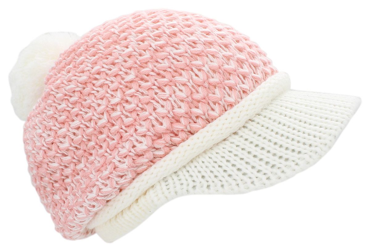 dy_mode Schirmmütze Damen Strickmütze Bunt Gestrickte günstig online kaufen