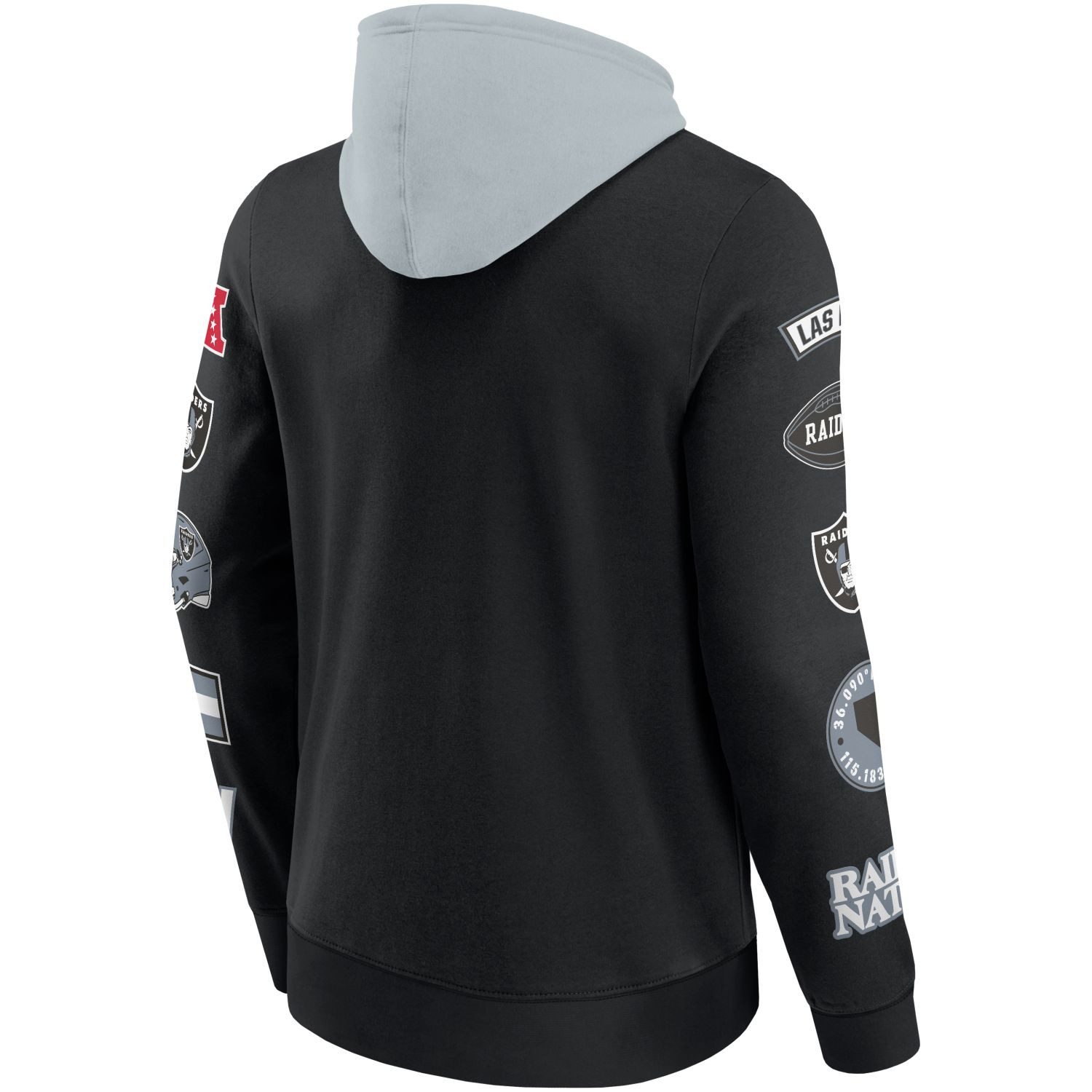 Fanatics Kapuzenpullover Las Vegas Raiders NFL Sleeve Prints – Bild 2 von 2