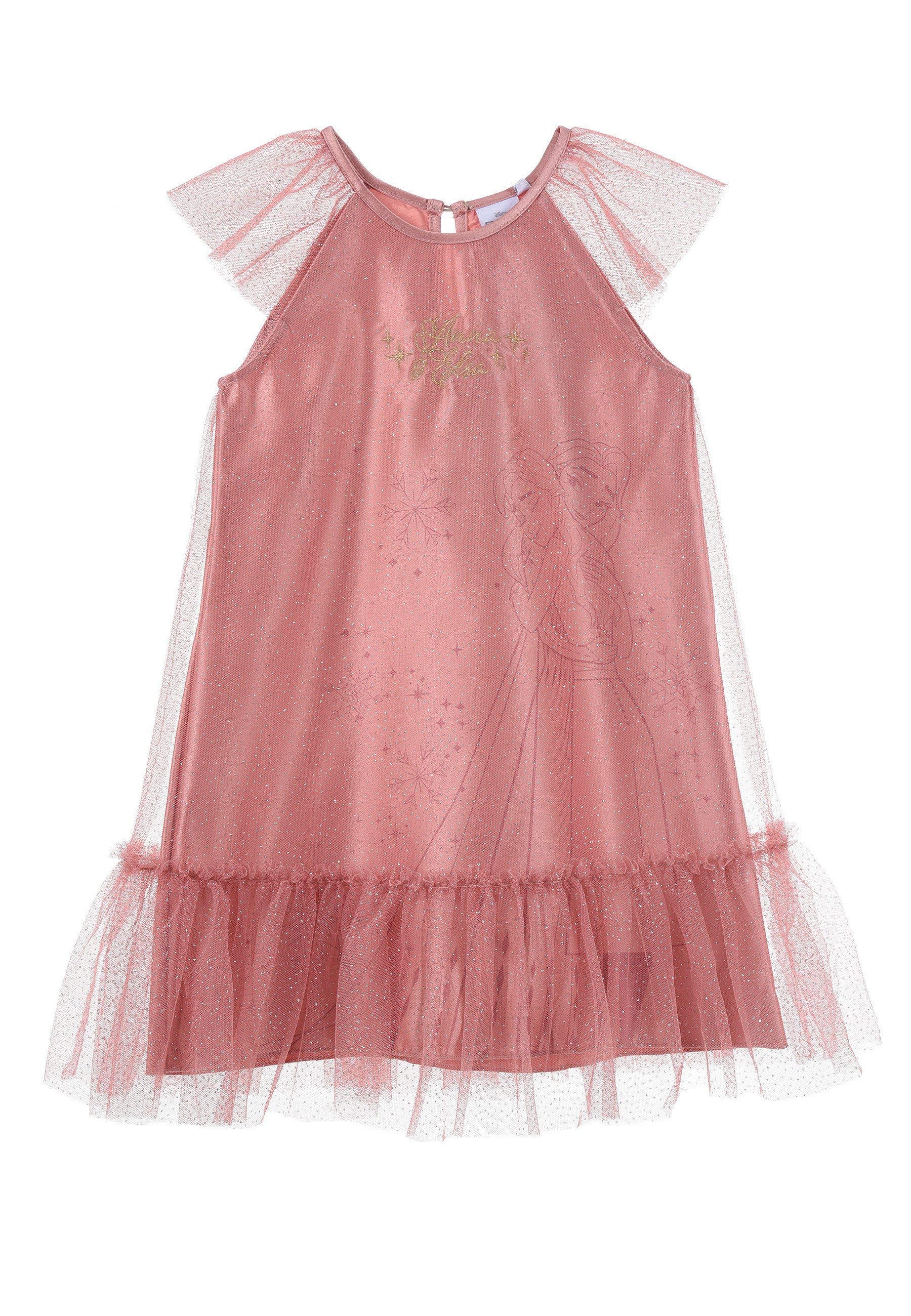 Disney Frozen Tüllkleid Kinder Mädchen Tüllkleid Pink