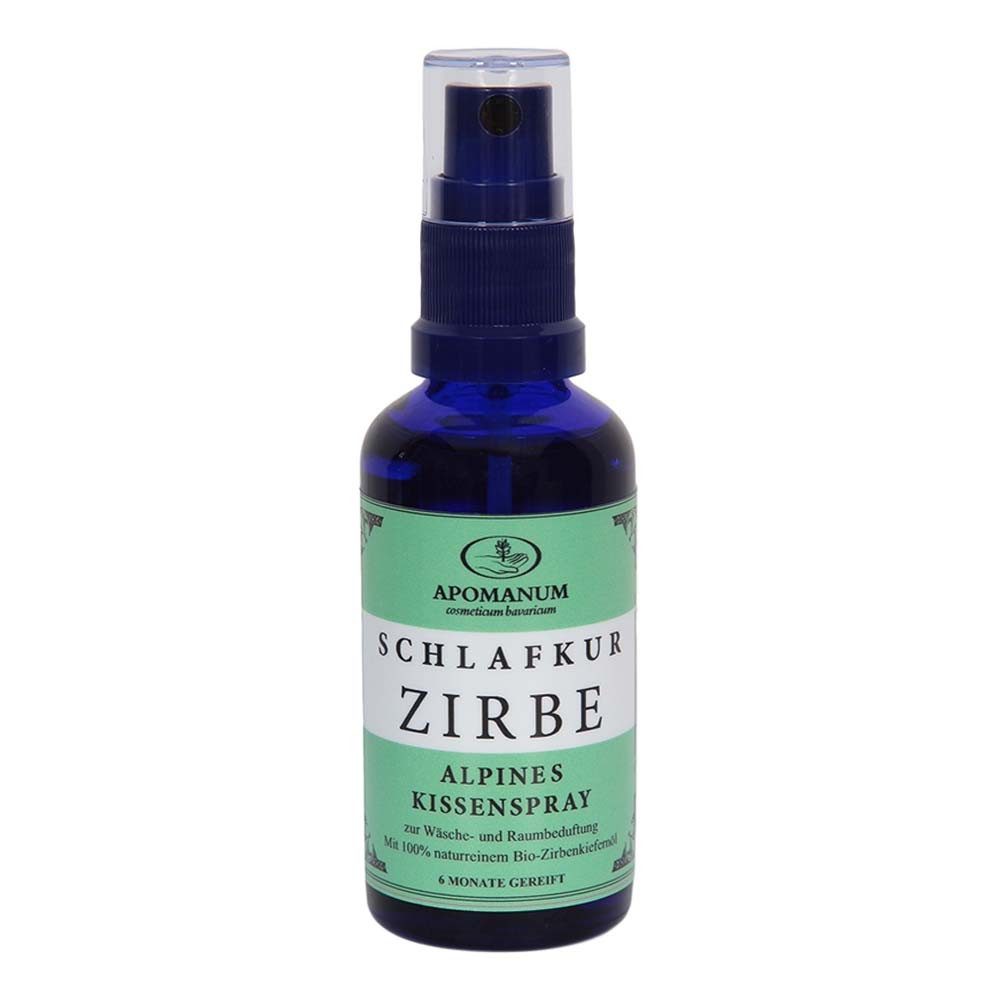 APOMANUM Raumduft Kissenspray - Schlafkur Zirbe 50ml