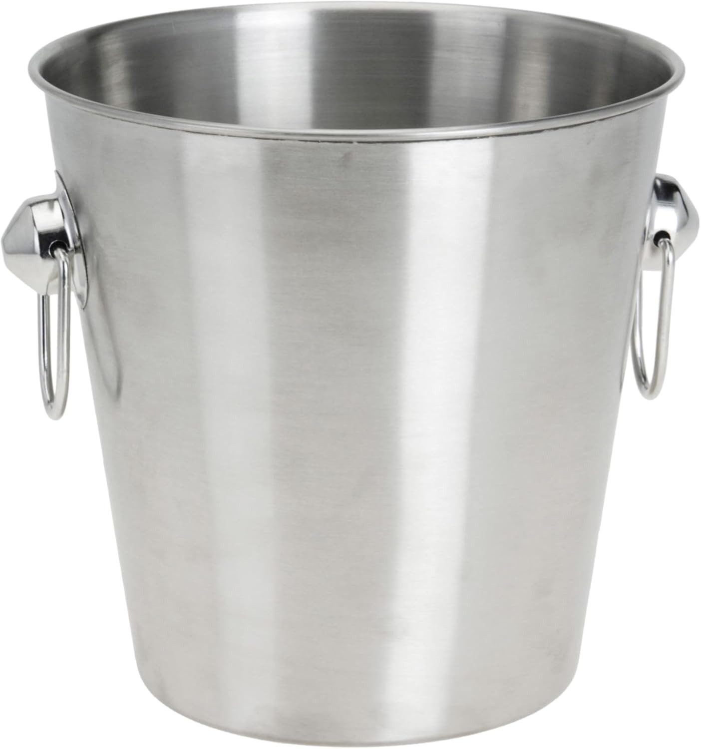 mucHome Wein- und Sektkühler Sektkühler Ø 20,5cm klassischer Sektkübel aus Edelstahl - Weinkühler