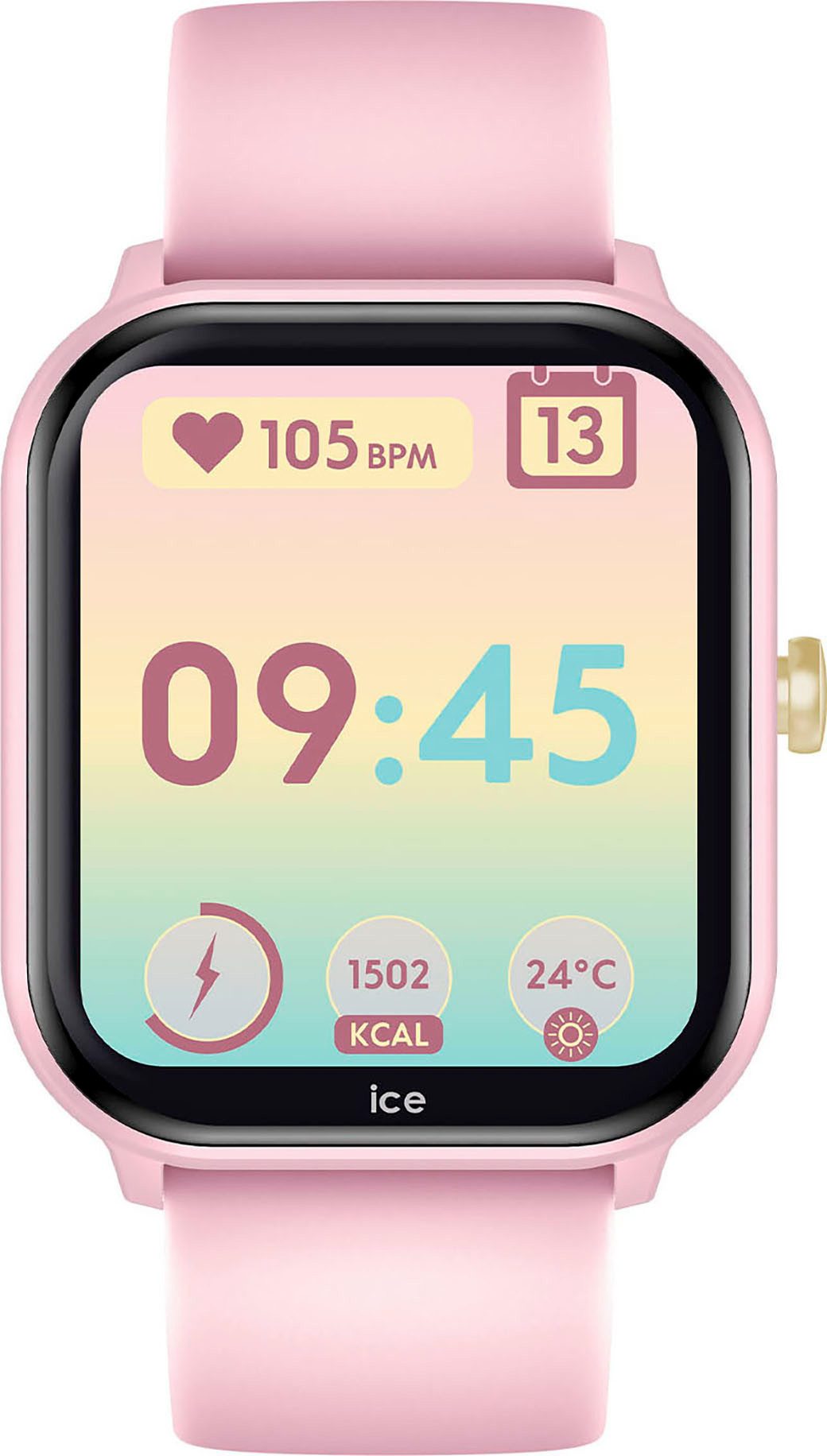 ice-watch ICE smart junior 2.0 Smartwatch, Armbanduhr, Mädchenuhr, Kinderuhr, Silikonarmband, Spiele, Sportprofil