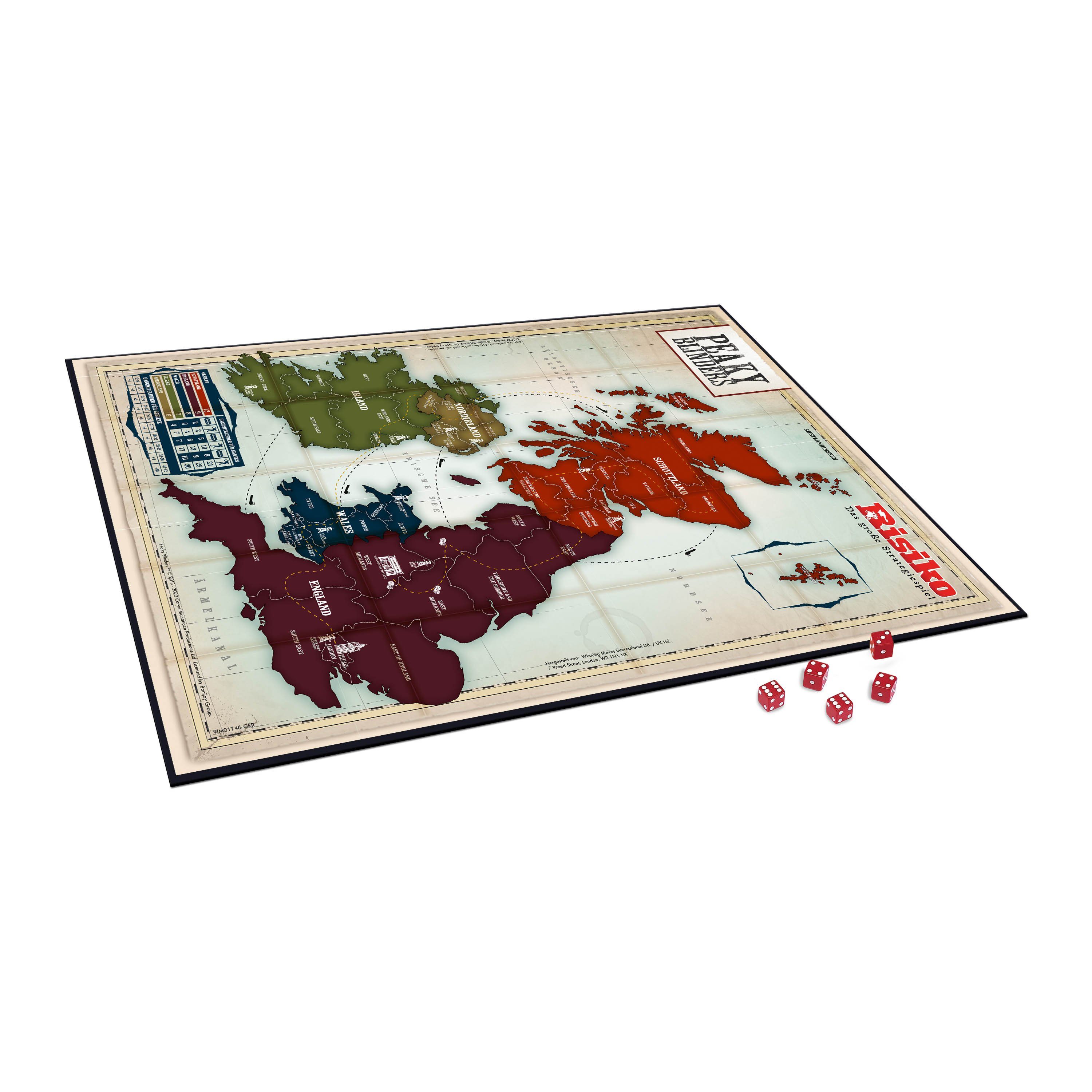 Winning Moves Spiel Risiko - Peaky Blinders, Brettspiel