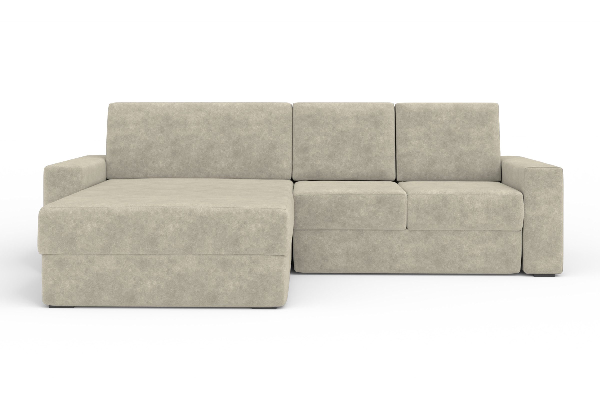 Deine Möbel 24 Wohnlandschaft TOCO XL Ecksofa 275 cm breit - perfekt für entspannte Abende, Set 1 Teile, in Beige, Creme, Grau, Hellgrau, Anthrazit, Schwarz