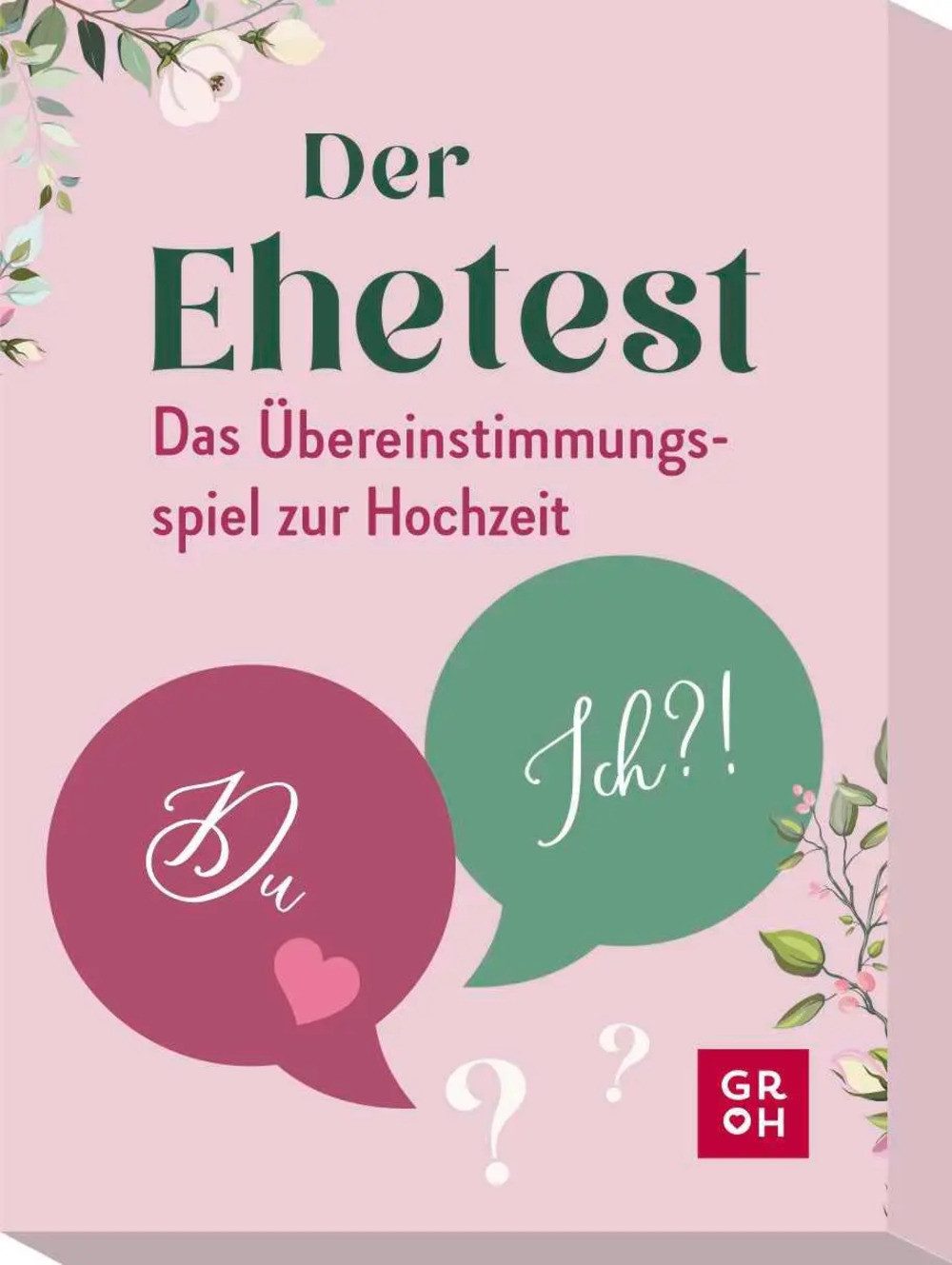 groh Verlag Spiel Der Ehetest