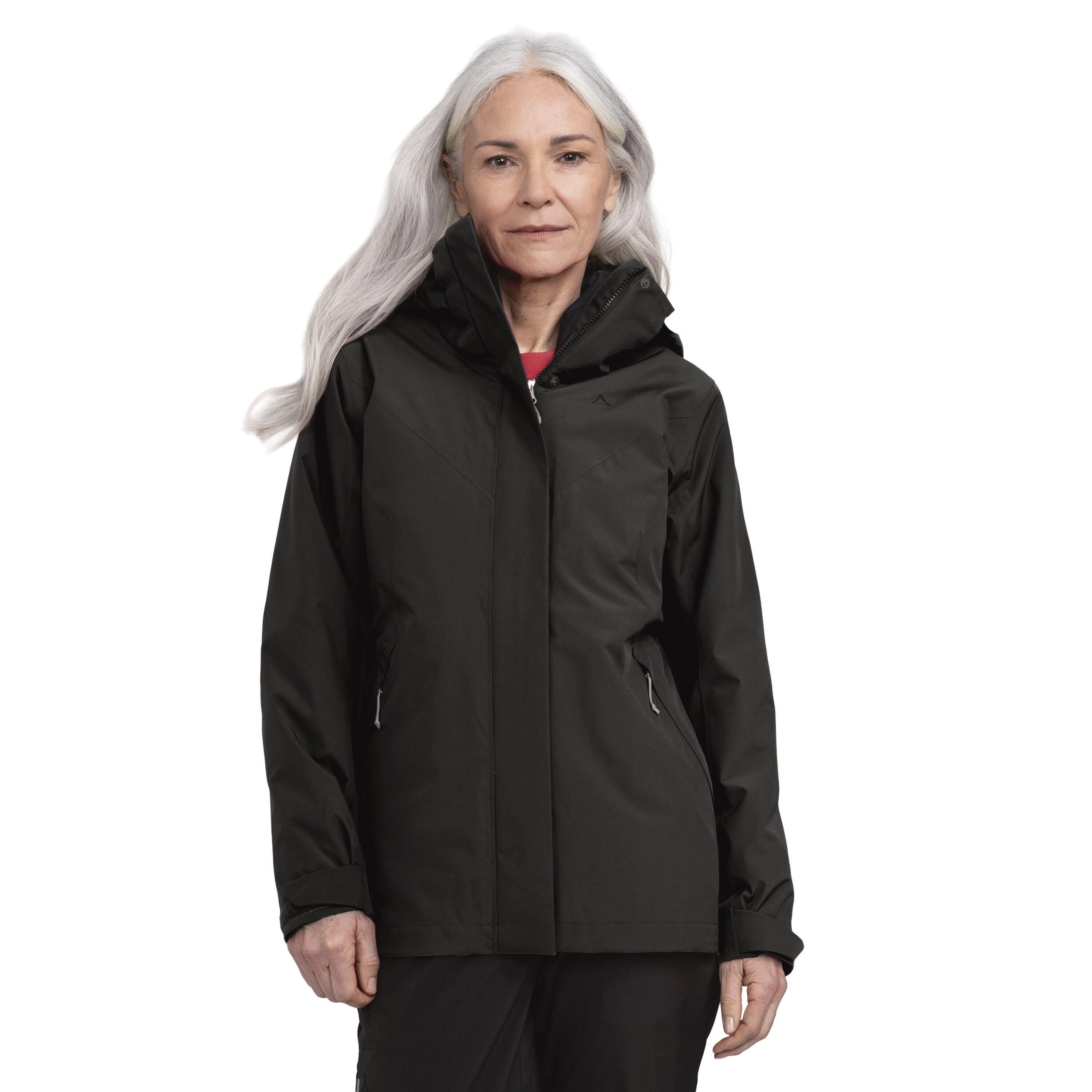 Schöffel 3-in-1-Funktionsjacke 3in1 Jacket Style Tamina WMS (Set, 2-St) mit herauszippbarer, separat tragbarer, wattierter Innenjacke