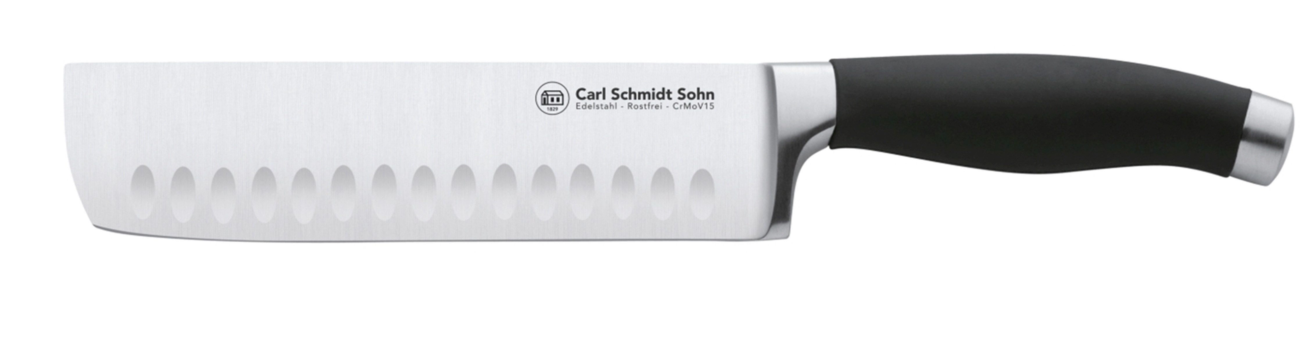 Carl Schmidt Sohn Asiamesser SHIKOKU, 18 cm, Edelstahl rostfrei, mit Kullenschliff