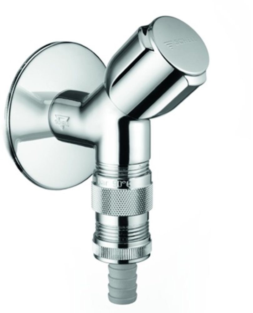 Schell Schlauch SCHELL 033900699 Geräteschrägsitzventil COMFORT chrom, mit Schlauchp