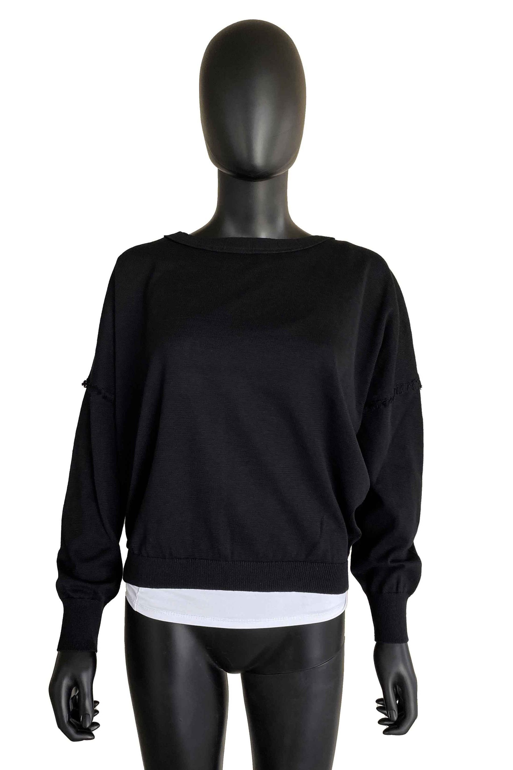 Zhrill Sweatshirt Pullover TATUM Black (0-tlg) | Sweatshirts