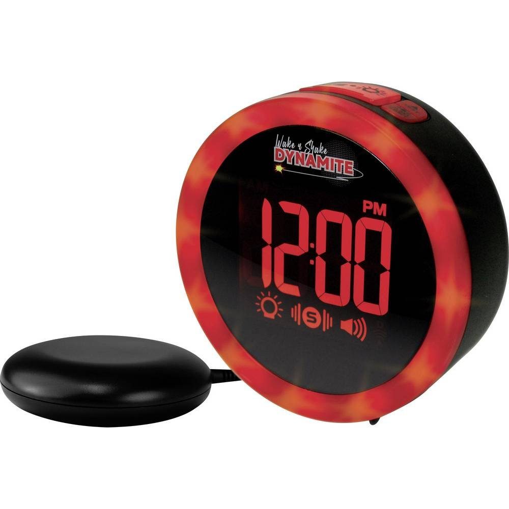 Geemarc Wecker Quarz-Wecker Wake'n shake DYNAMITE JWNS-DYNAMITE_BLK_VD günstig online kaufen