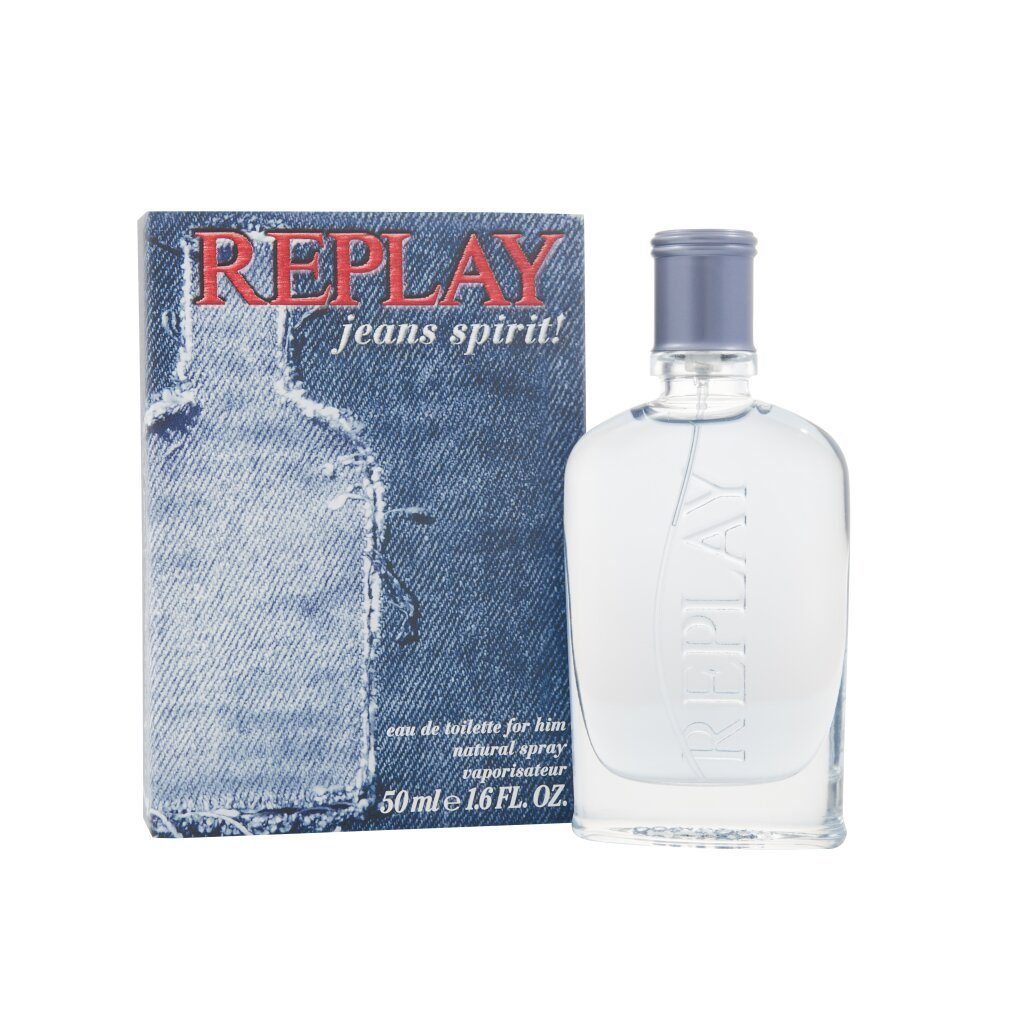 Replay Eau de Toilette Jeans Spirit! For Him 50ml günstig online kaufen