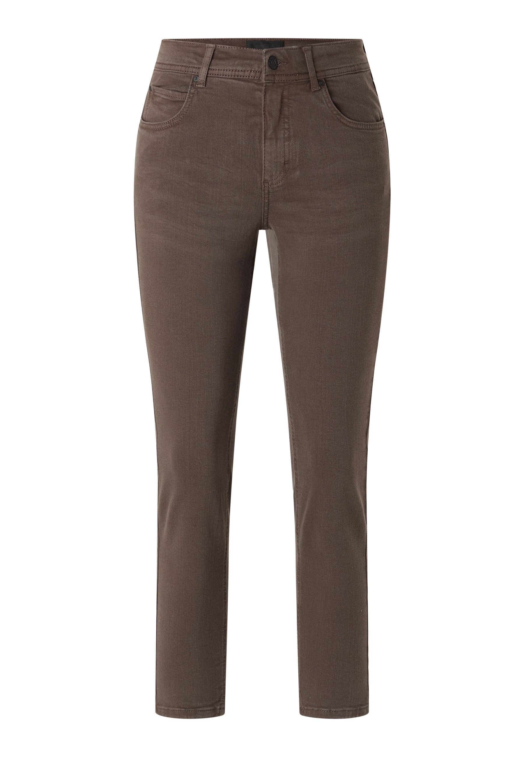 ANGELS Stretch-Jeans ANGELS ORNELLA chocolate used 346 680007.42058 - COLORED DENIM