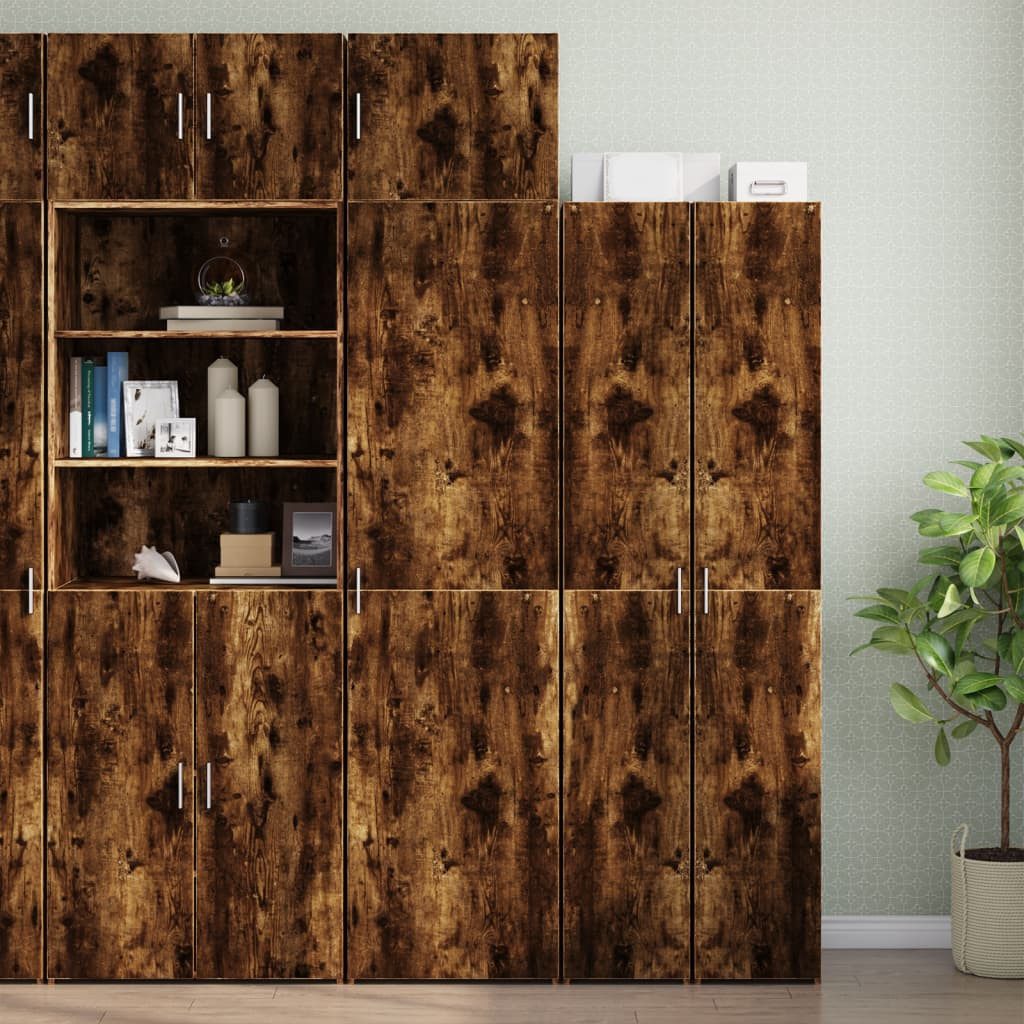 vidaXL Hängeschrank Wandschrank Räuchereiche 50x42,5x40 cm günstig online kaufen