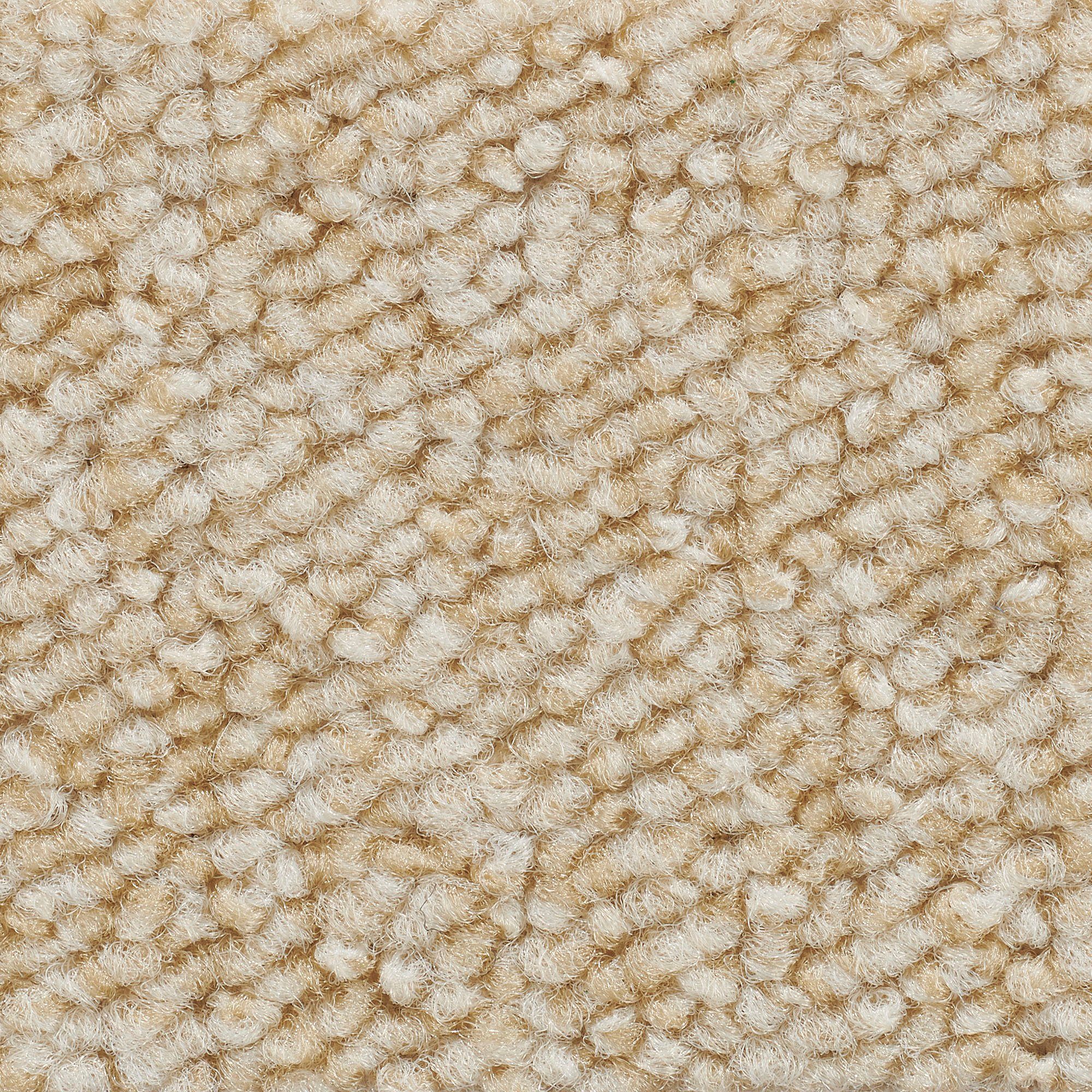 Teppichboden Schlingenteppich Passion 1005 (Luco), Vorwerk, rechteckig, Höhe: 6 mm, Wohnzimmer, Schlafzimmer, Kinderzimmer, Breite 400/500 cm weiß hellbeige