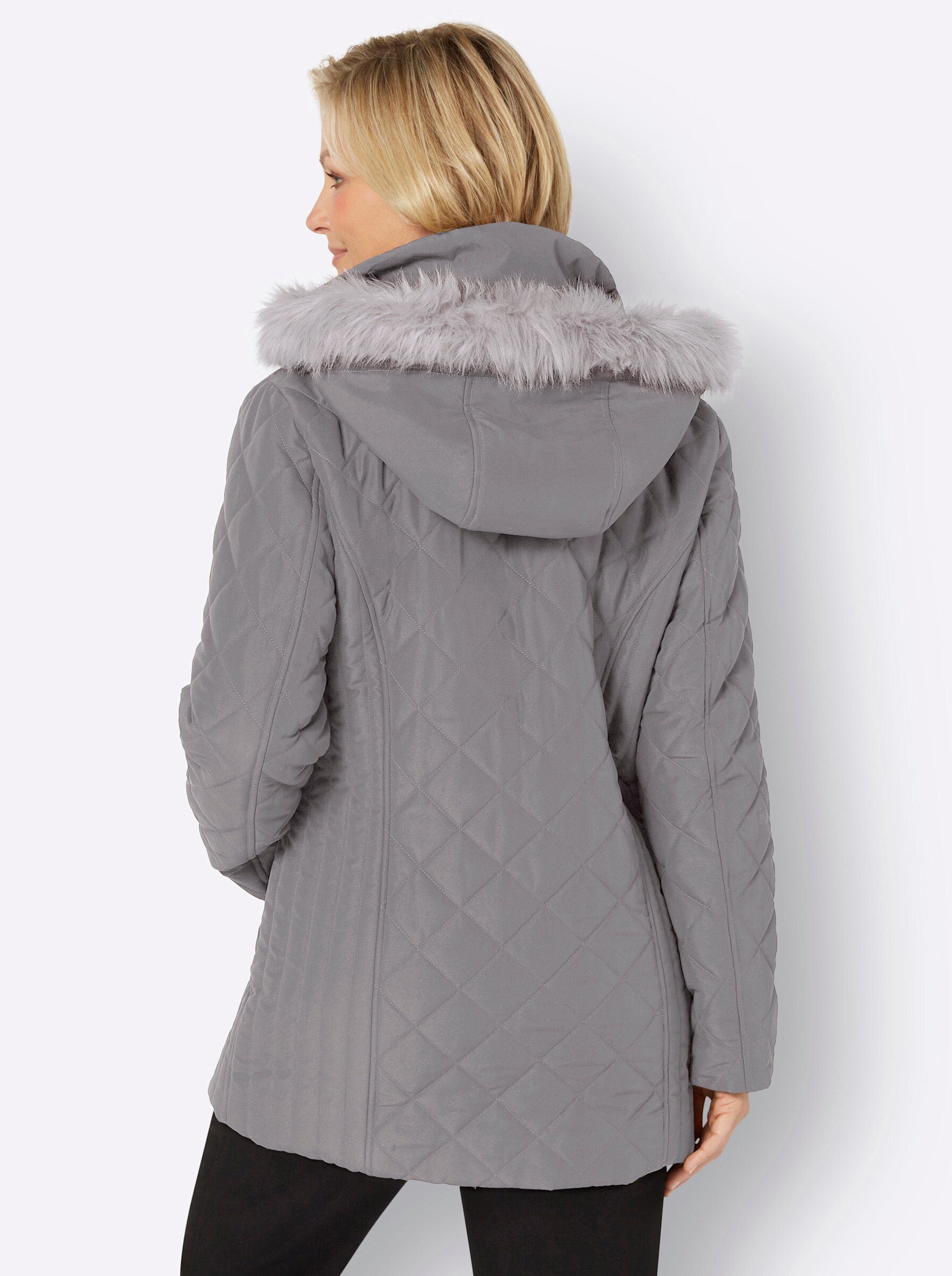 Sieh an! Allwetterjacke Steppjacke .