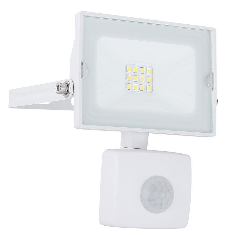 etc-shop LED Wandstrahler, LED-Leuchtmittel fest verbaut, LED Außen Wand Lampe Bau Strahler Garten Beleuchtung