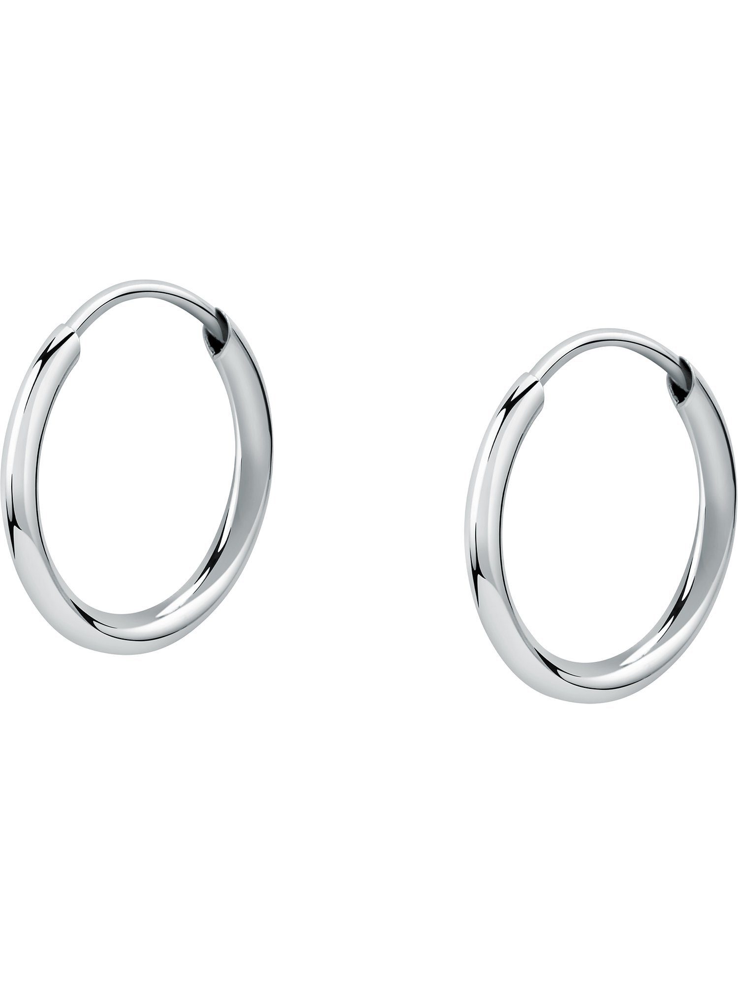 CHRIST Paar Creolen CHRIST Damen-Creolen 585er Weißgold (Paar) günstig online kaufen