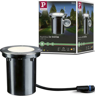 Paulmann LED Einbauleuchte »Outdoor Plug & Shine Boden EBL«, IP67 3000K 24Vschwenkbar