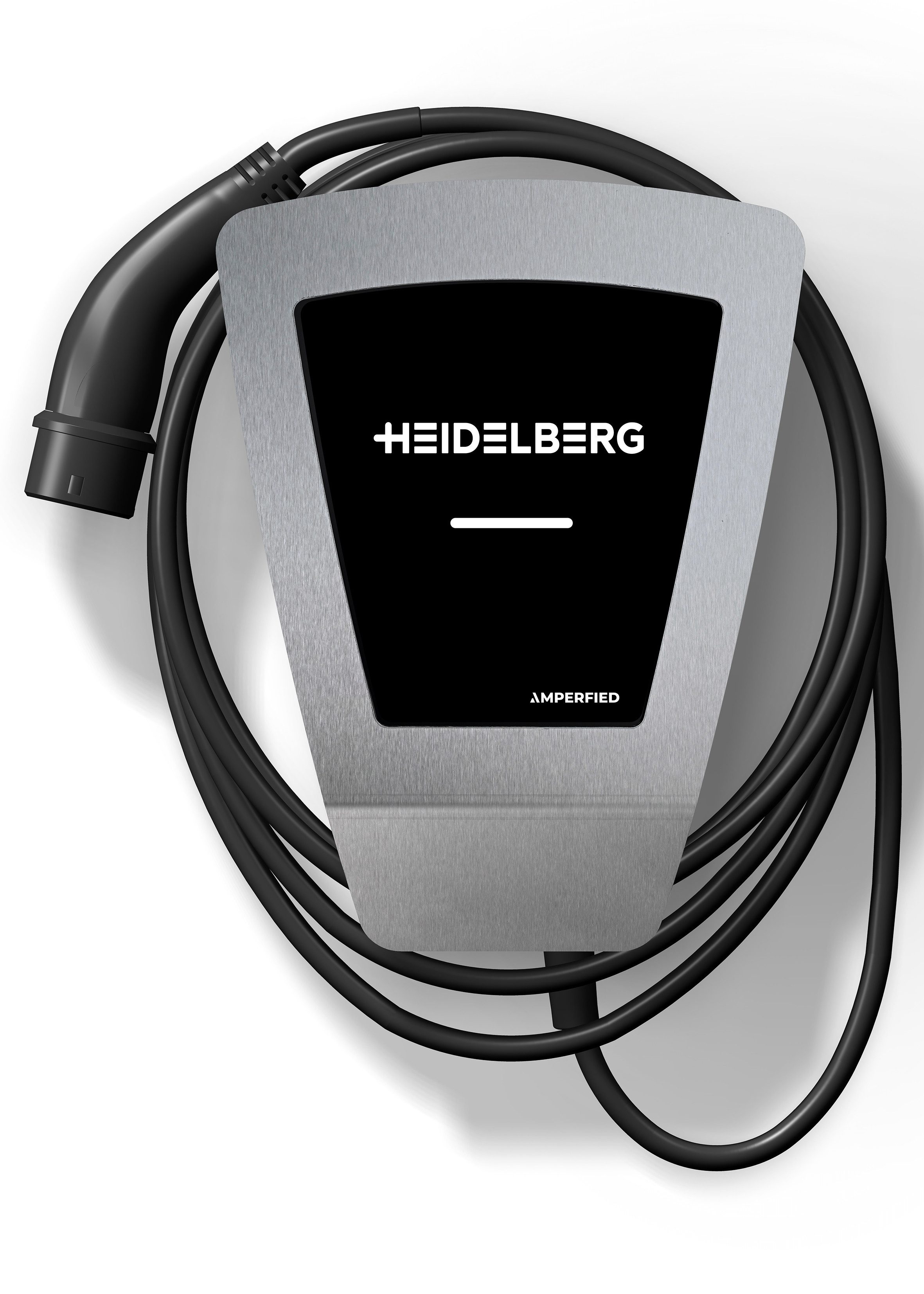 AMPERFIED Elektroauto-Ladestation HEIDELBERG Wallbox mit 11 kW Ladeleistung - Inkl 7,5 m Ladekabel, wallbox zur festen Montage (nicht mobil), Ladegerät für Elek – Bild 2 von 5