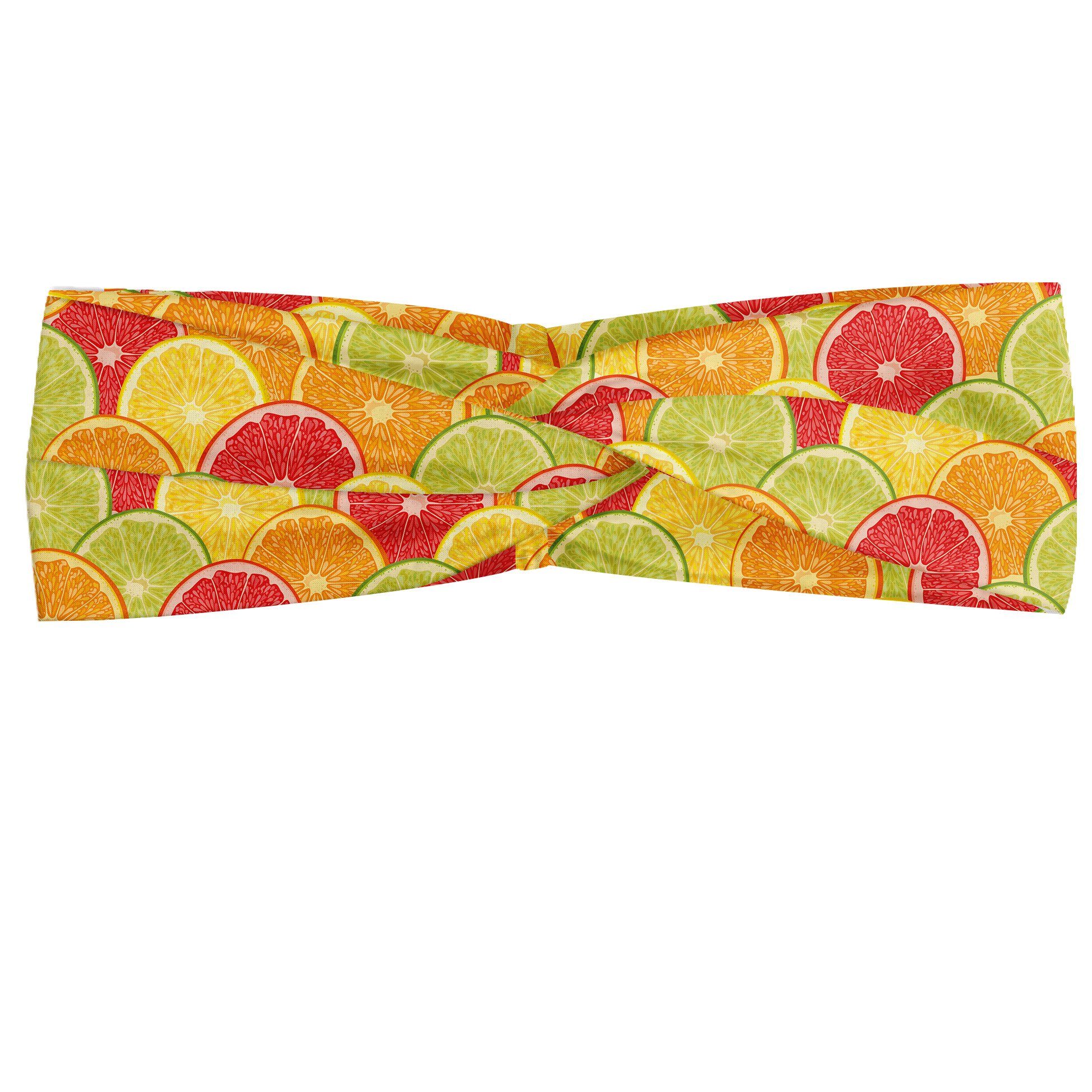 Abakuhaus Stirnband Elastisch und Angenehme Orange Bunt accessories alltags Zitrone Früchte