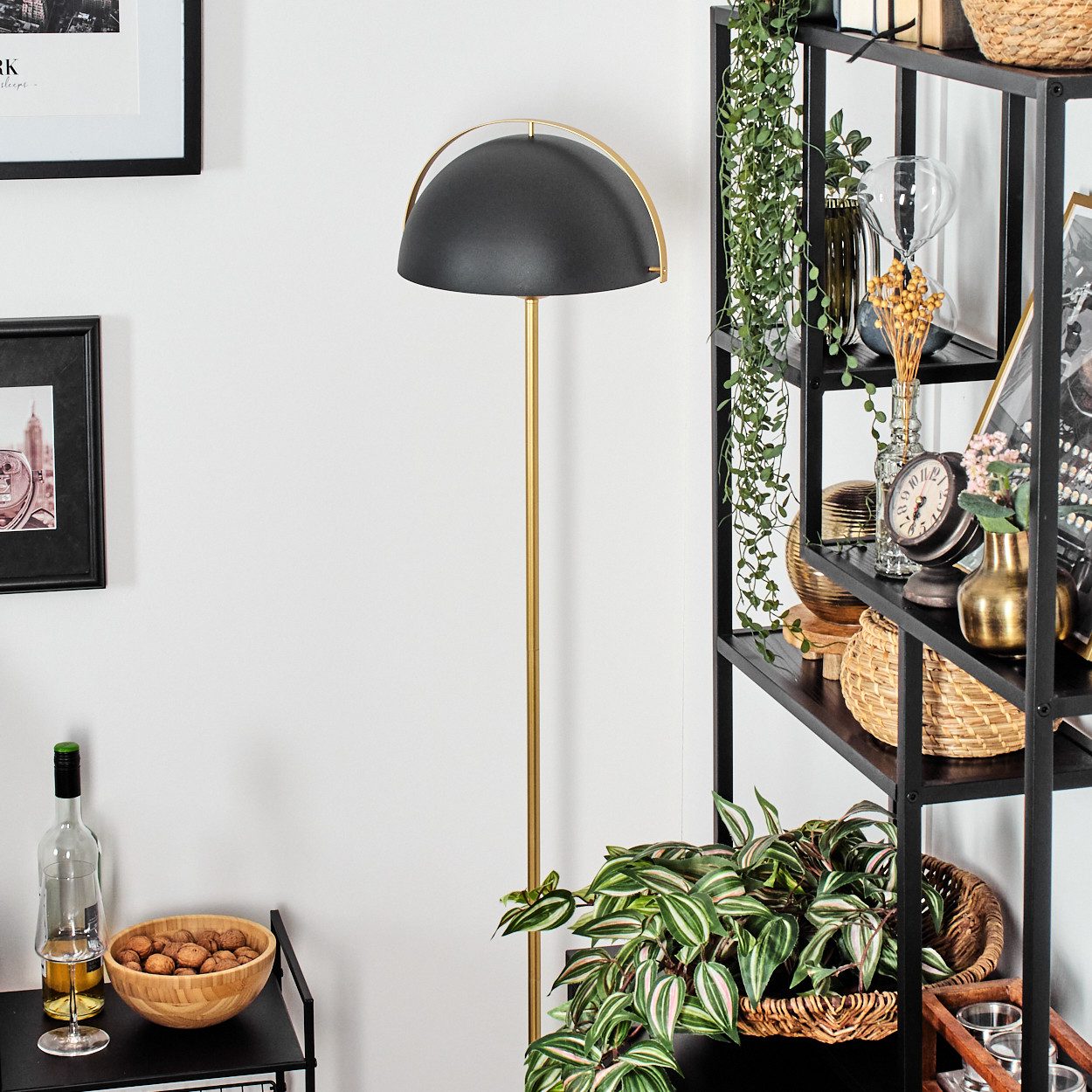 hofstein Stehlampe Stehlampe aus Metall in günstig online kaufen