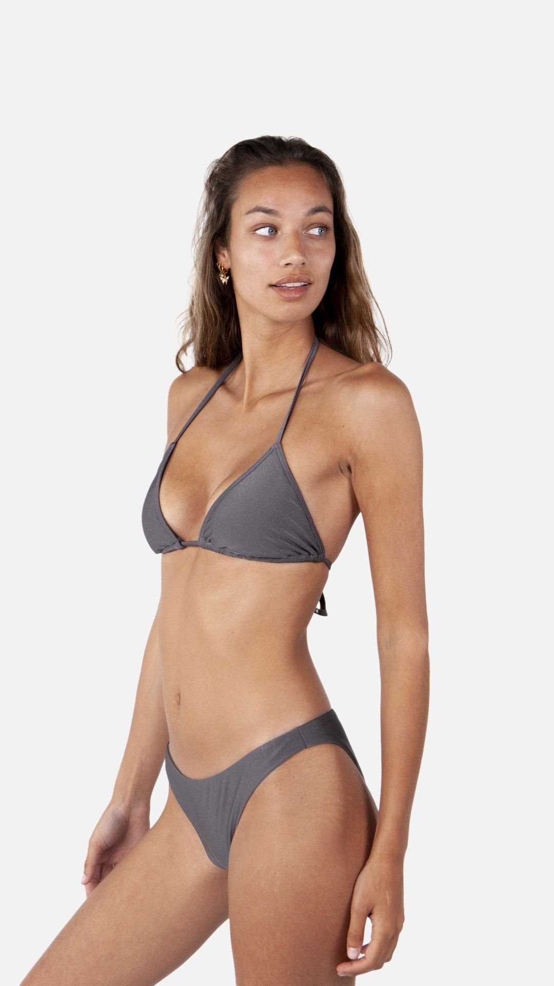 Barts Bikini-Hose BARTS Bikinihose Grey Grau Isla Bum Cheeky