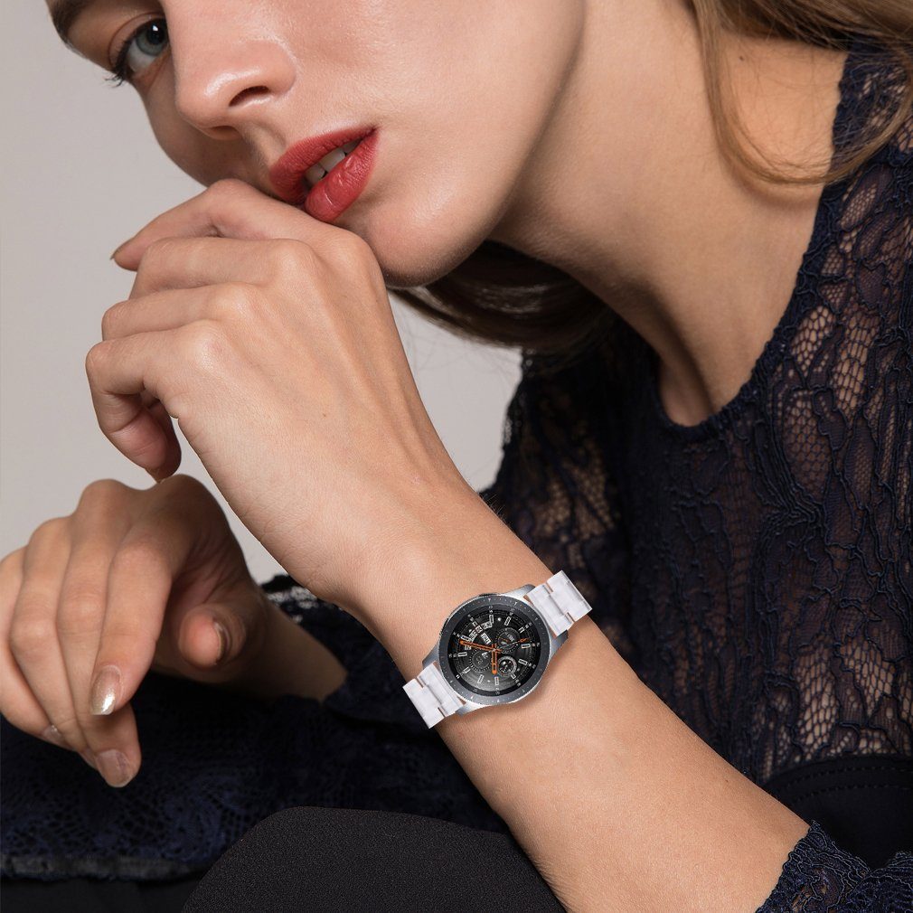 mm Smartwatch-Armband Galaxy Active Armband Transparent Galaxy 42 Samsung für ELEKIN Kompatibel Watch
